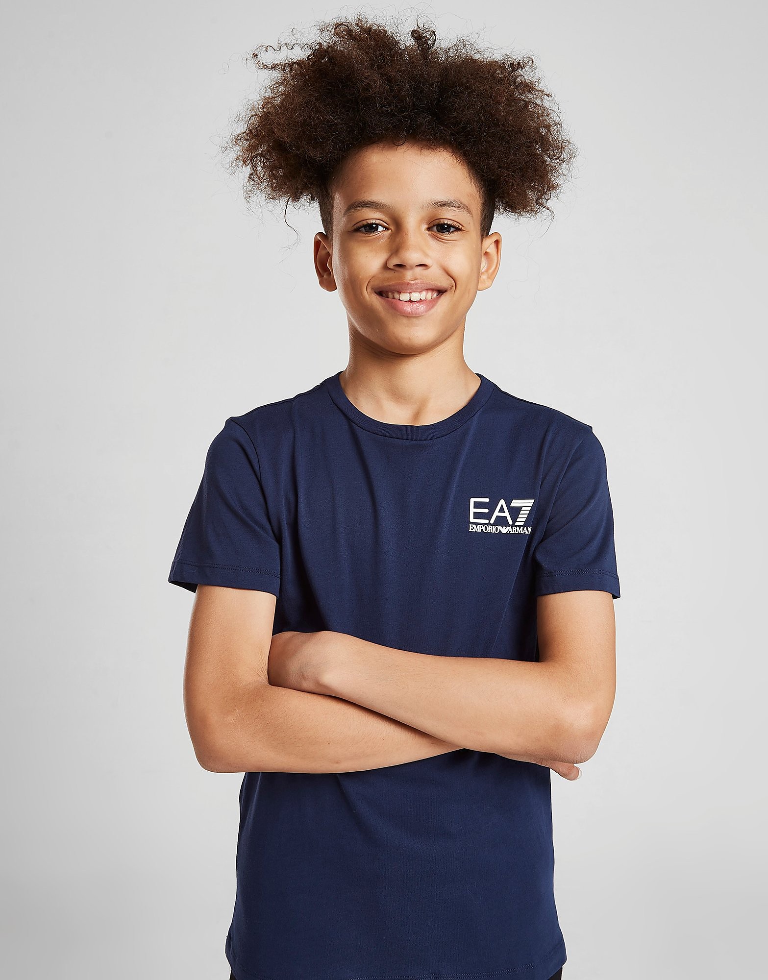 

Emporio Armani EA7 Core Logo T-Shirt Junior - Blue - Kids, Blue