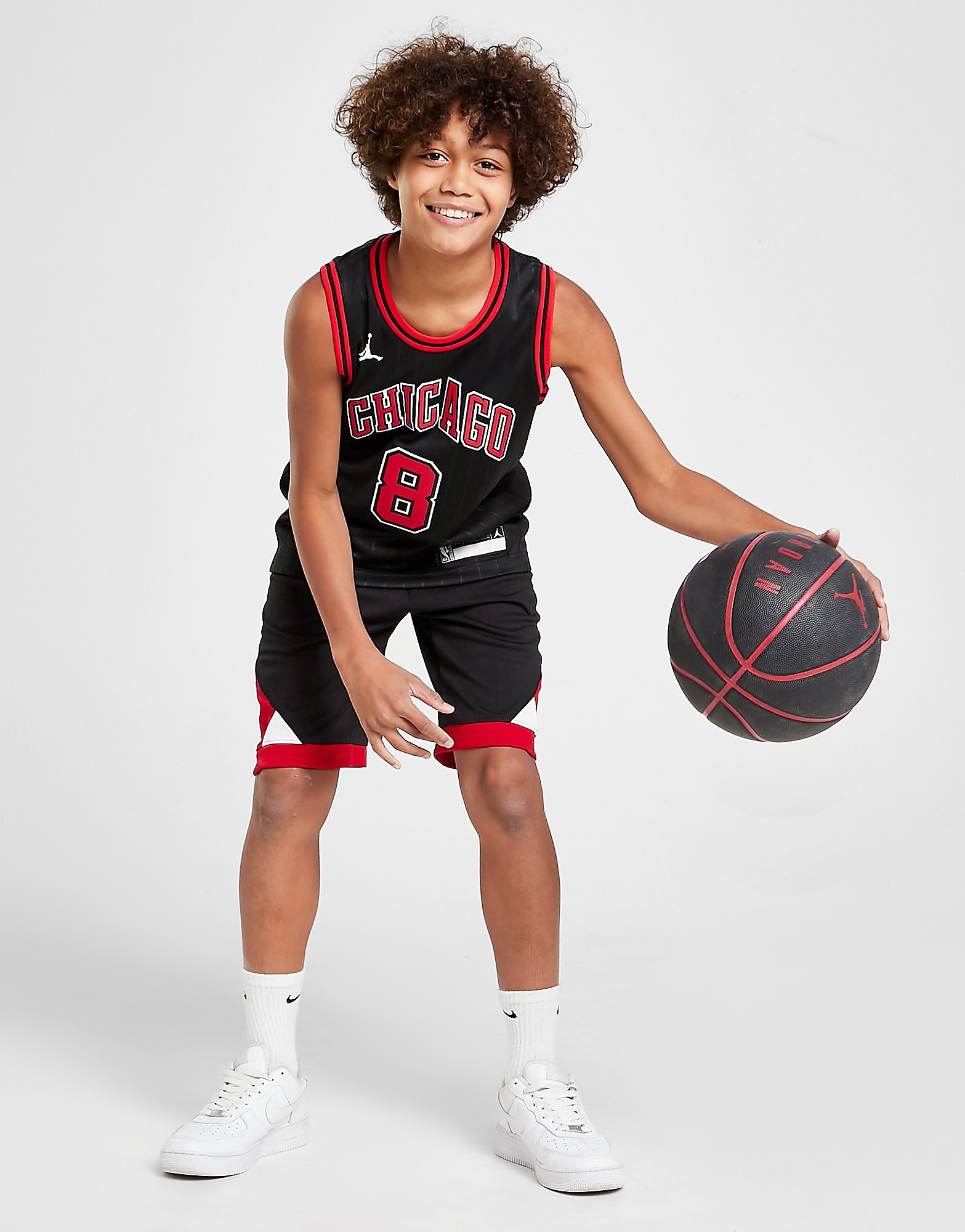 

Jordan NBA Chicago Bulls Lavine #8 Jersey Junior - Black - Kids, Black