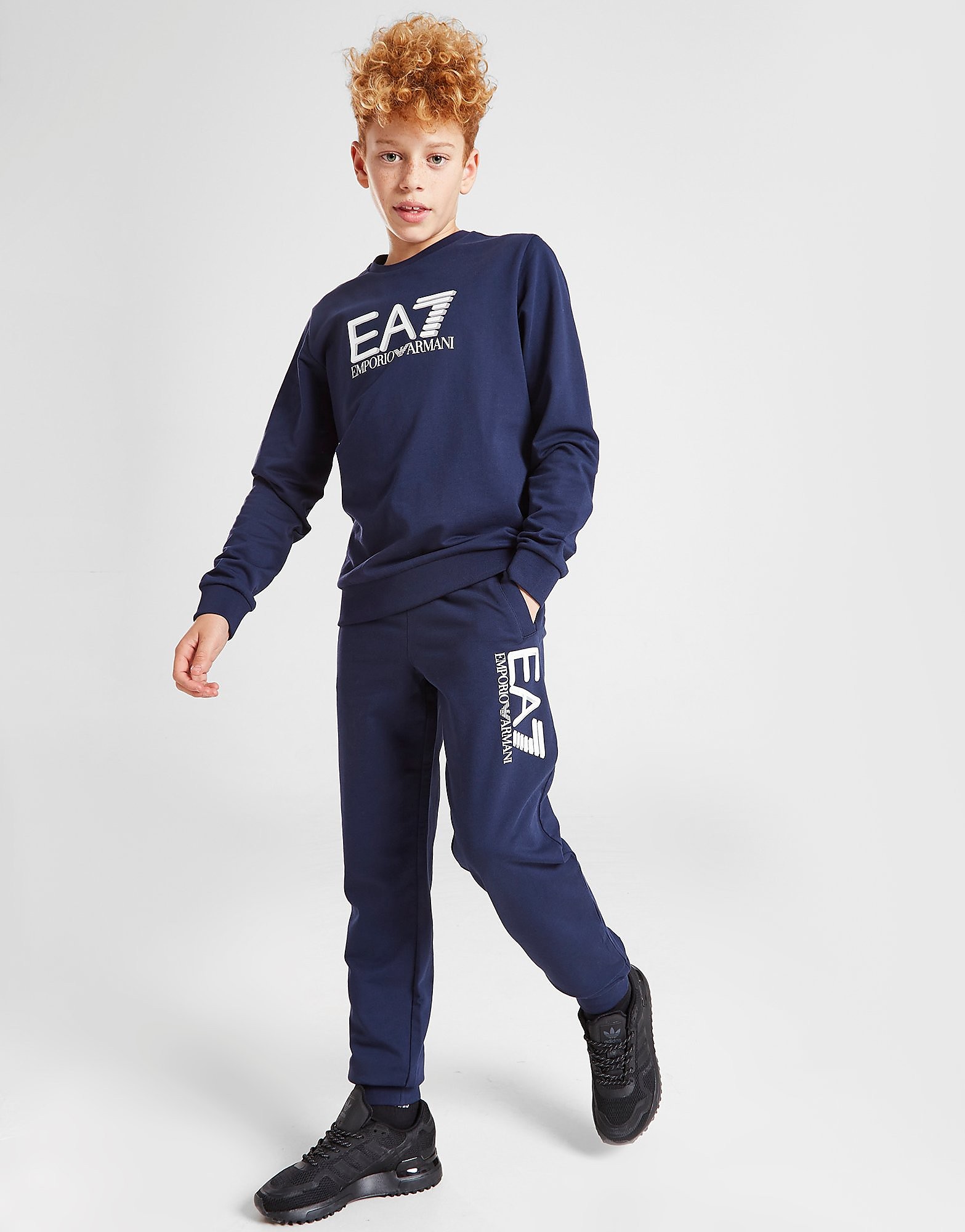 

Emporio Armani EA7 Visibility Logo Joggers Junior - Blue - Kids, Blue