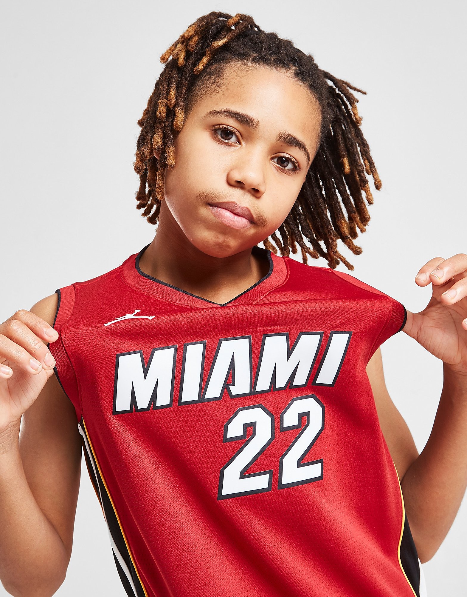 

Jordan NBA Miami Heat Butler #22 Jersey Junior - Red - Kids, Red