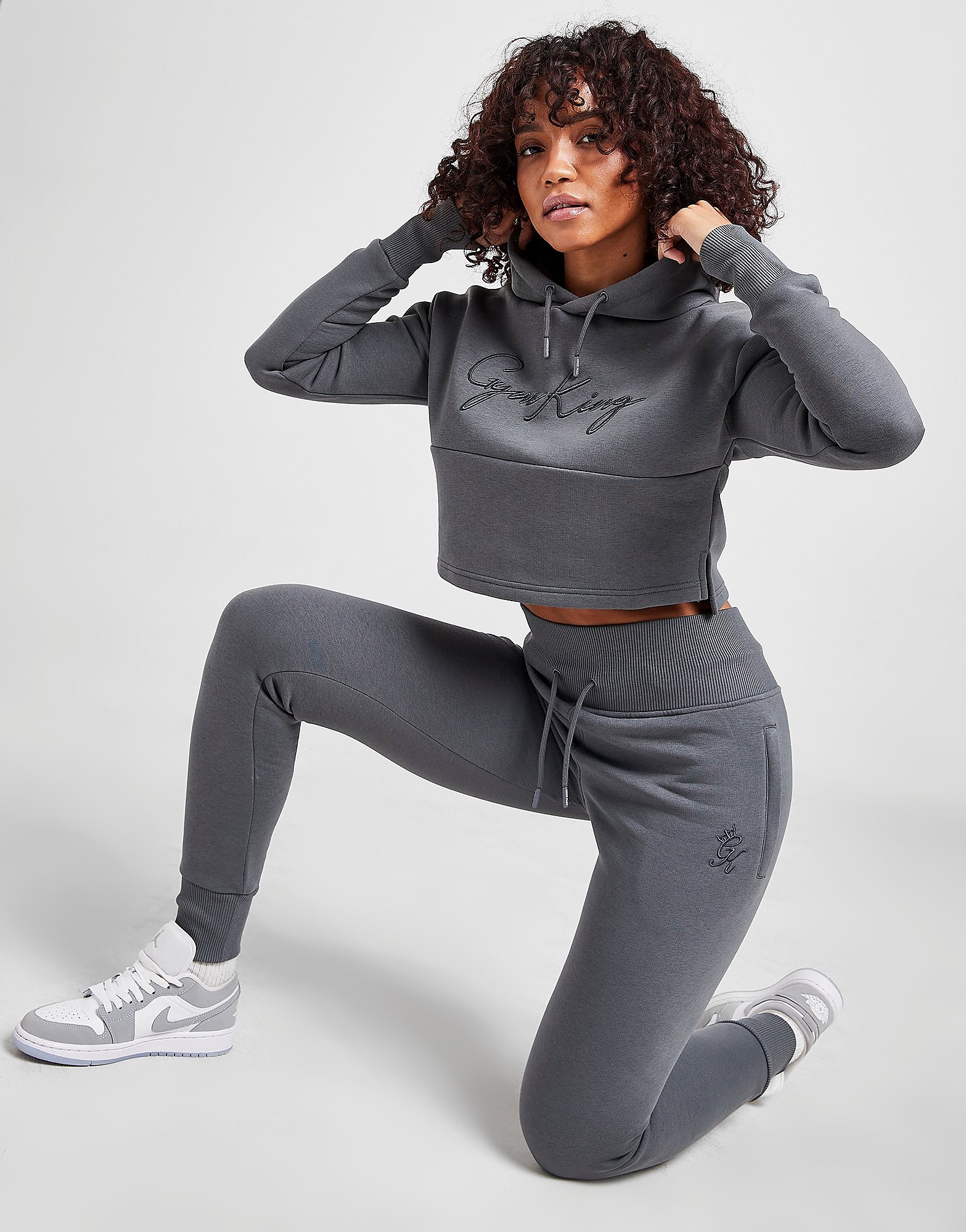 

Gym King Sky Fleece Joggers - Only at JD - Grey - Womens, Grey