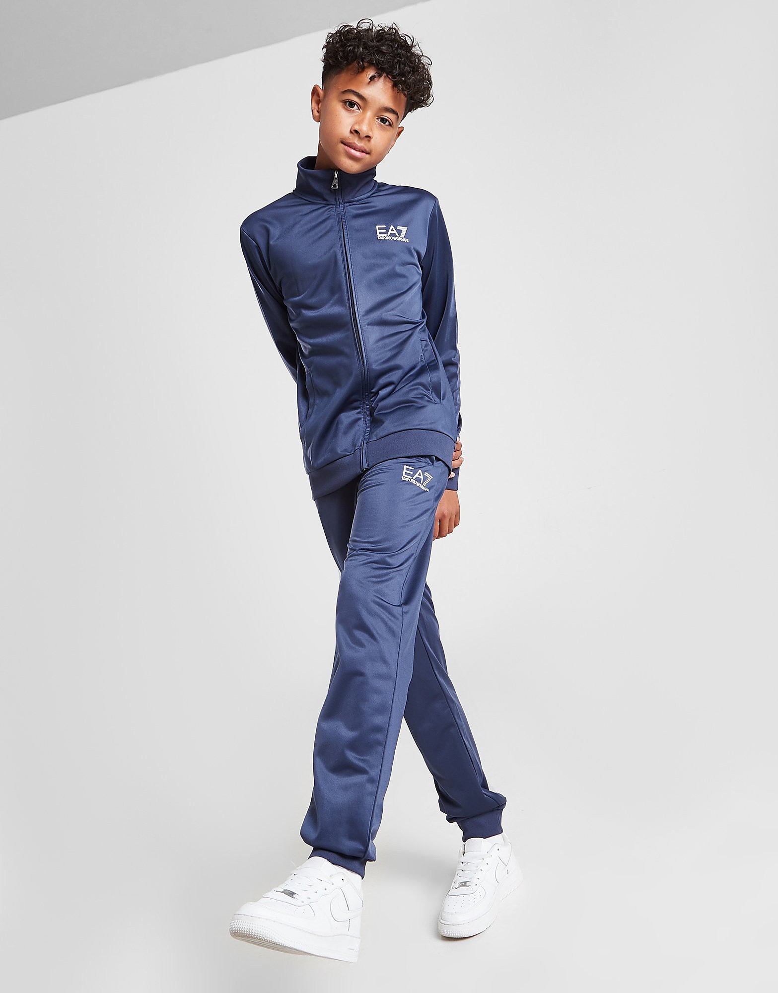 

Emporio Armani EA7 Core Poly Tracksuit Junior - Blue - Kids, Blue