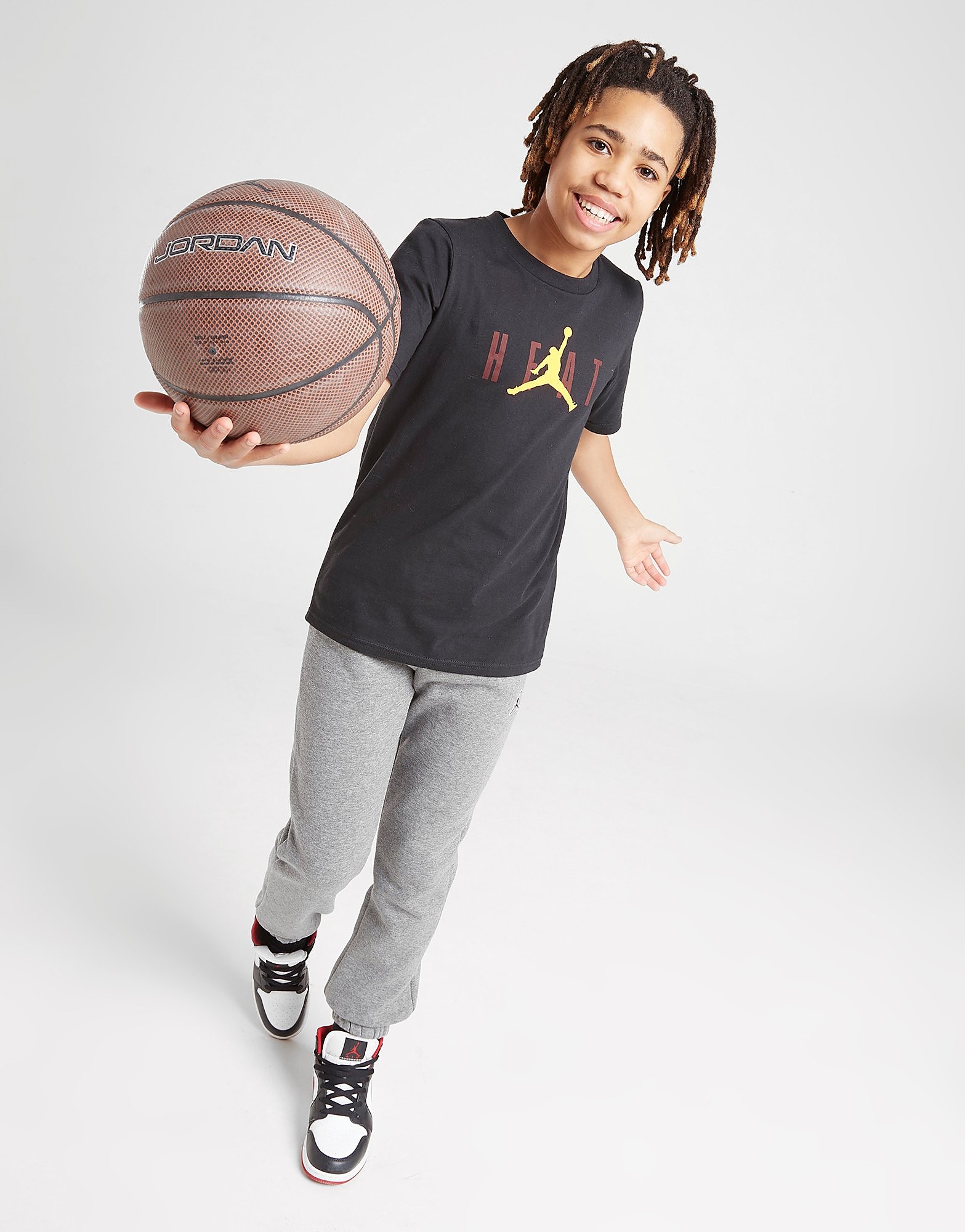 

Jordan NBA Miami Heat Jumpman T-Shirt Junior - Black - Kids, Black