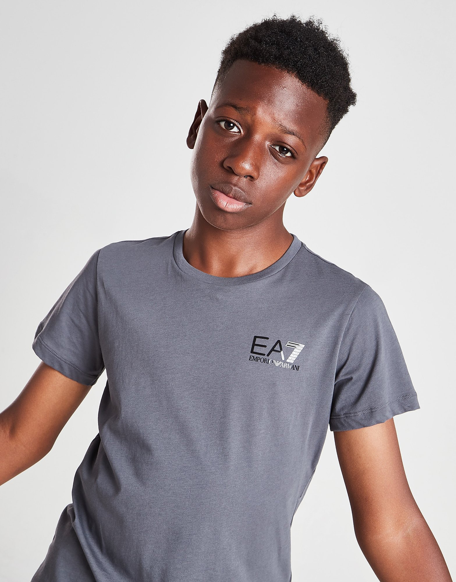 

Emporio Armani EA7 Core Logo T-Shirt Junior - Grey - Kids, Grey