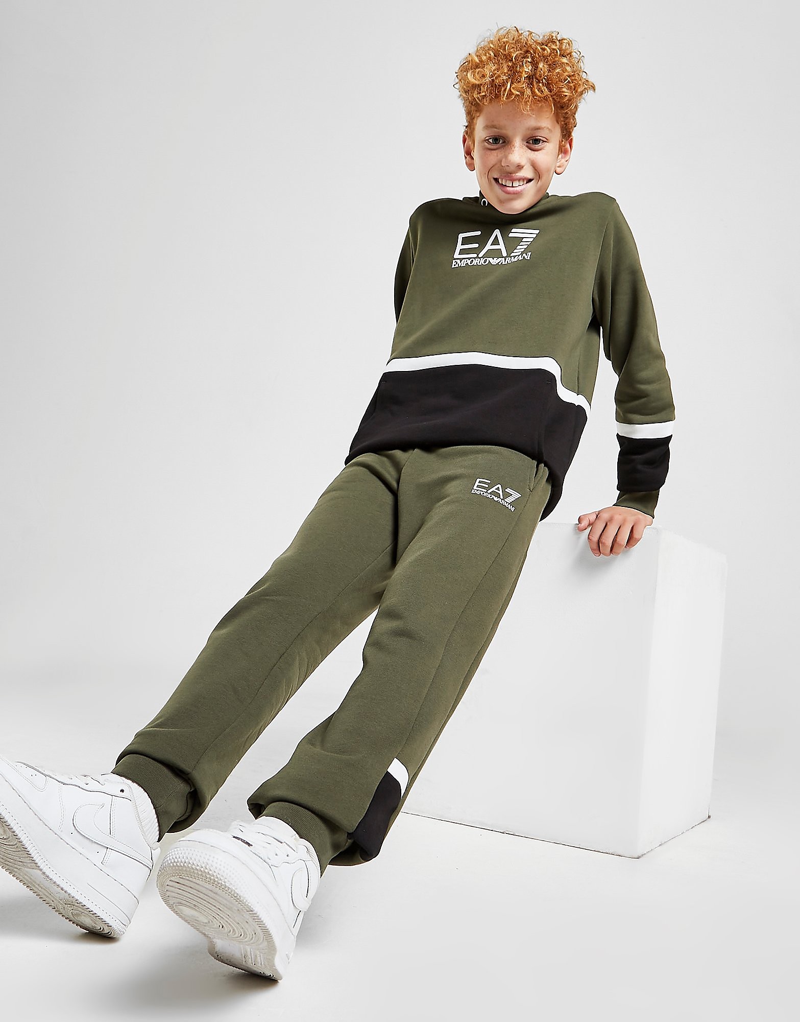 

Emporio Armani EA7 Colour Block Joggers Junior - Green - Kids, Green