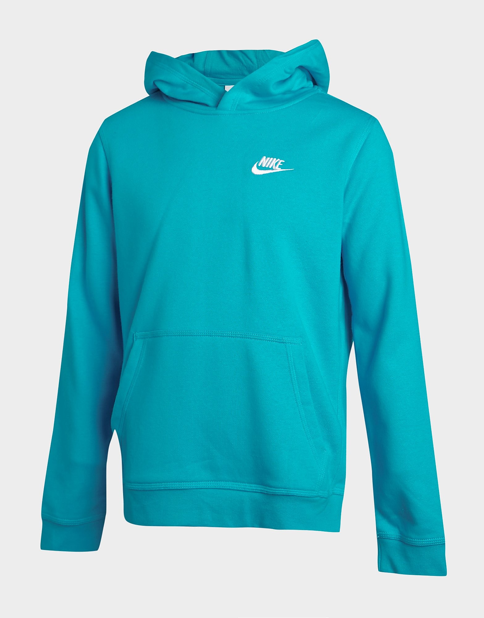 

Nike Sportswear Club Pullover Hoodie Junior - Chlorine Blue/White - Kids, Chlorine Blue/White