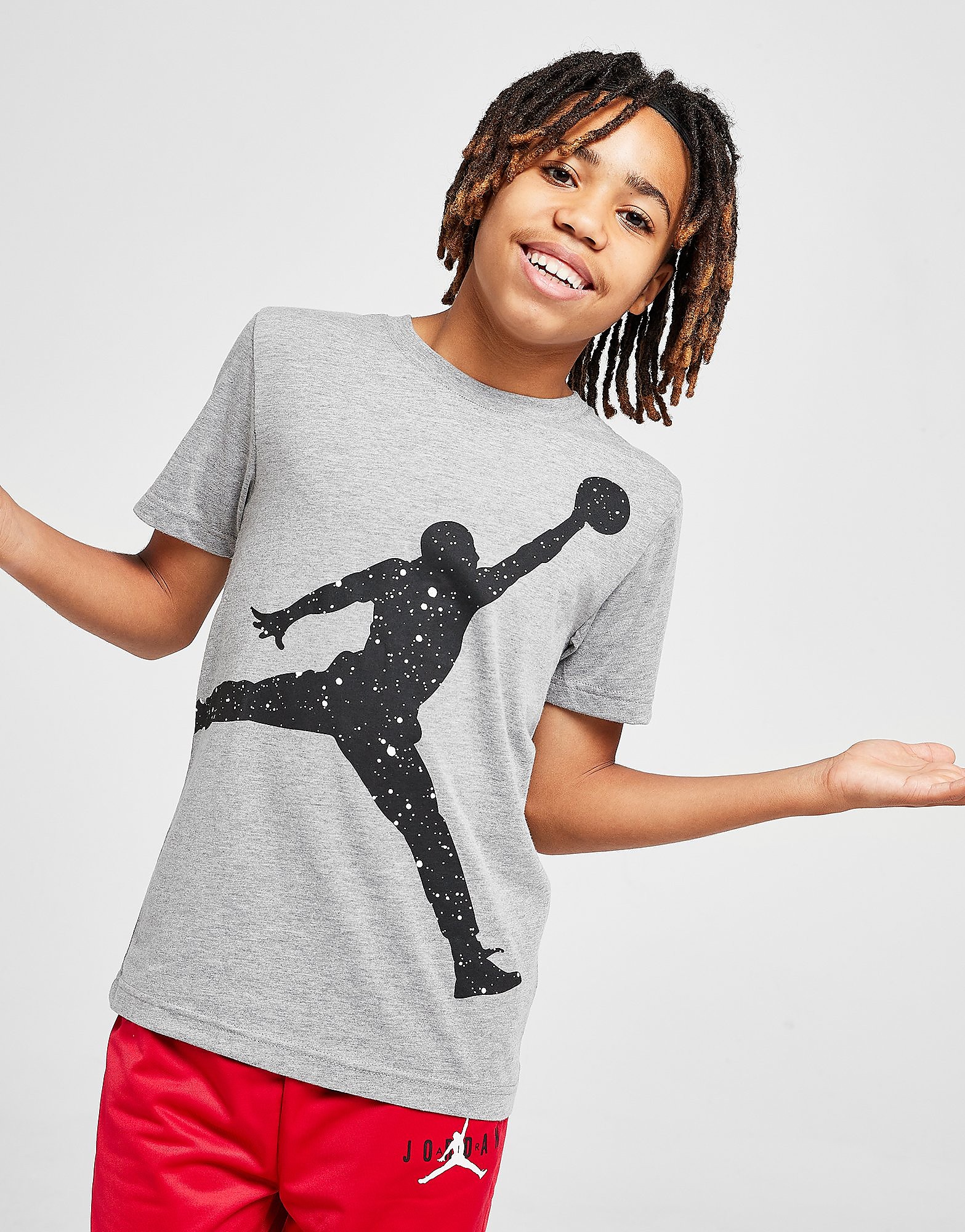 

Jordan Speckle Jumpman T-Shirt Junior - Grey - Kids, Grey
