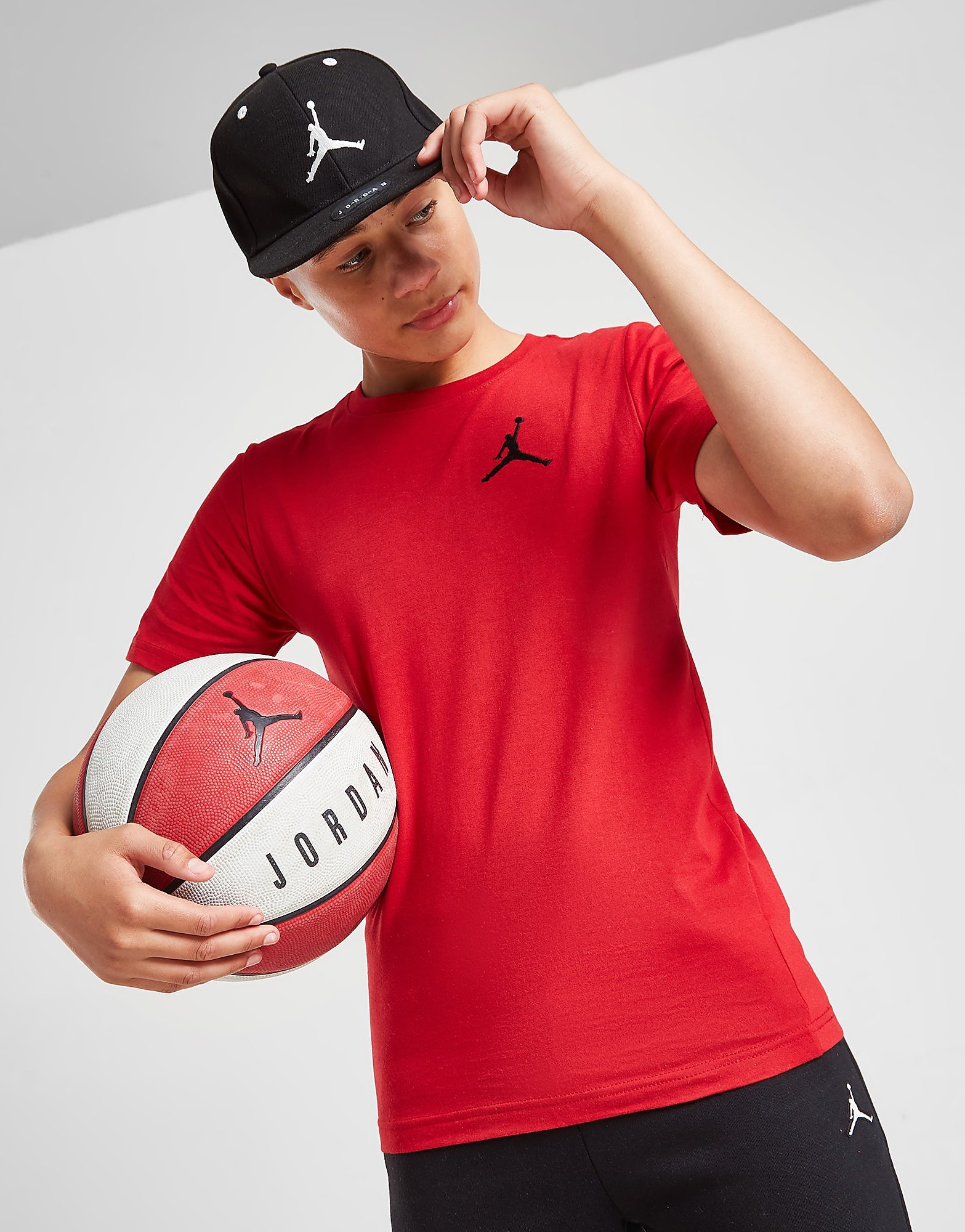 

Jordan Small Jumpman T-Shirt Junior - Red - Kids, Red