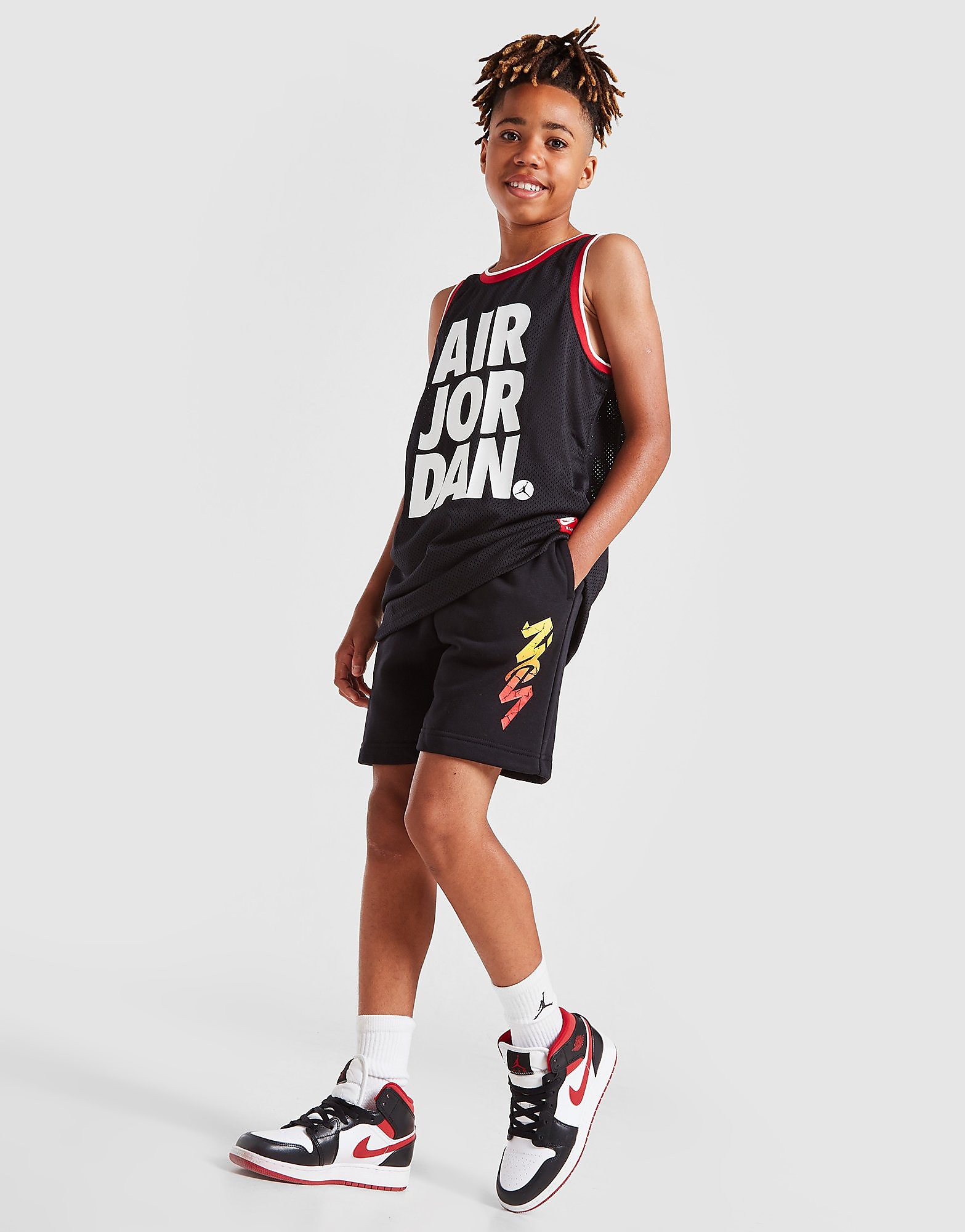 

Jordan Zion Fleece Shorts Junior - Black - Kids, Black