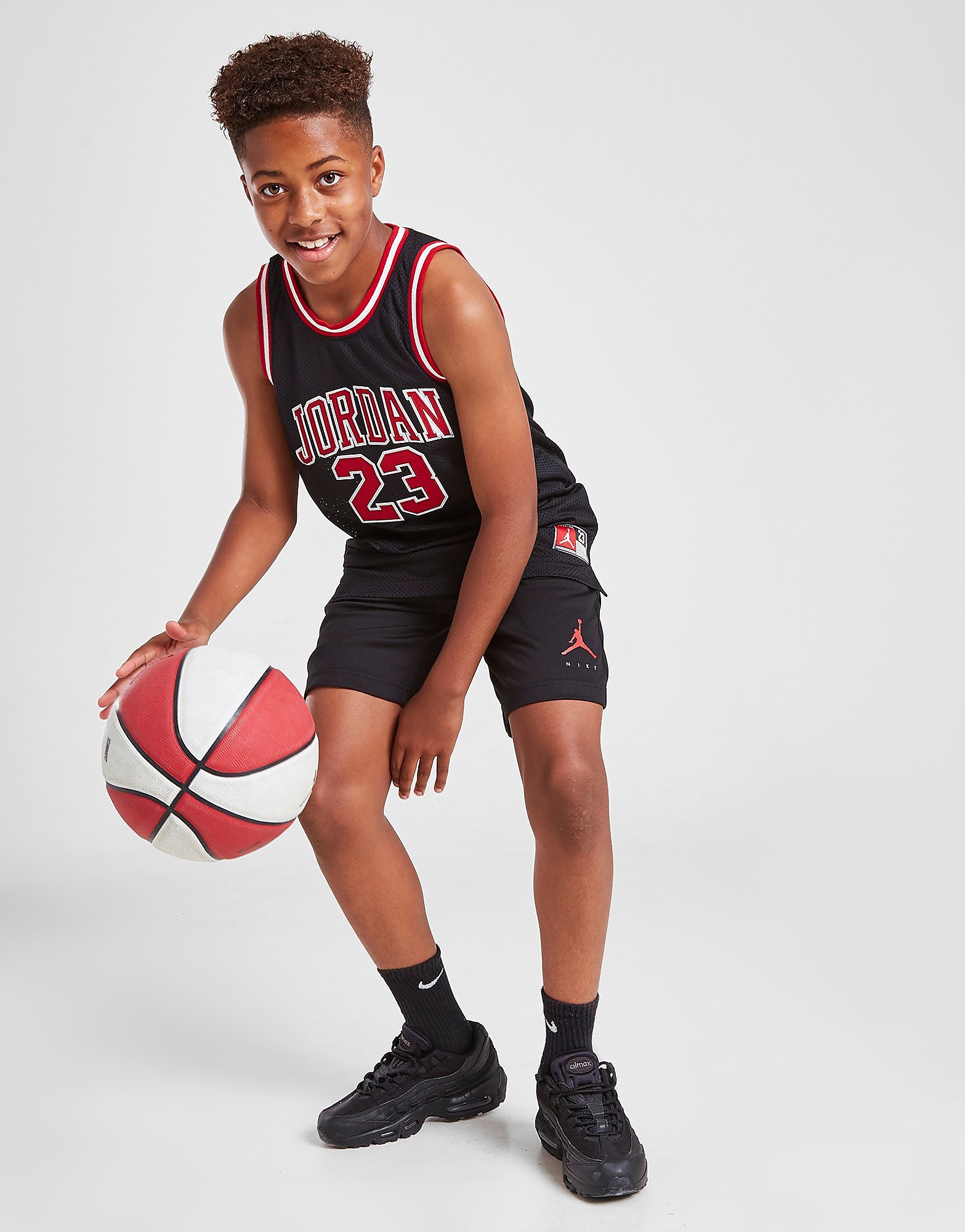 

Jordan Jumpman By Nike Mesh Shorts Junior - Black - Kids, Black