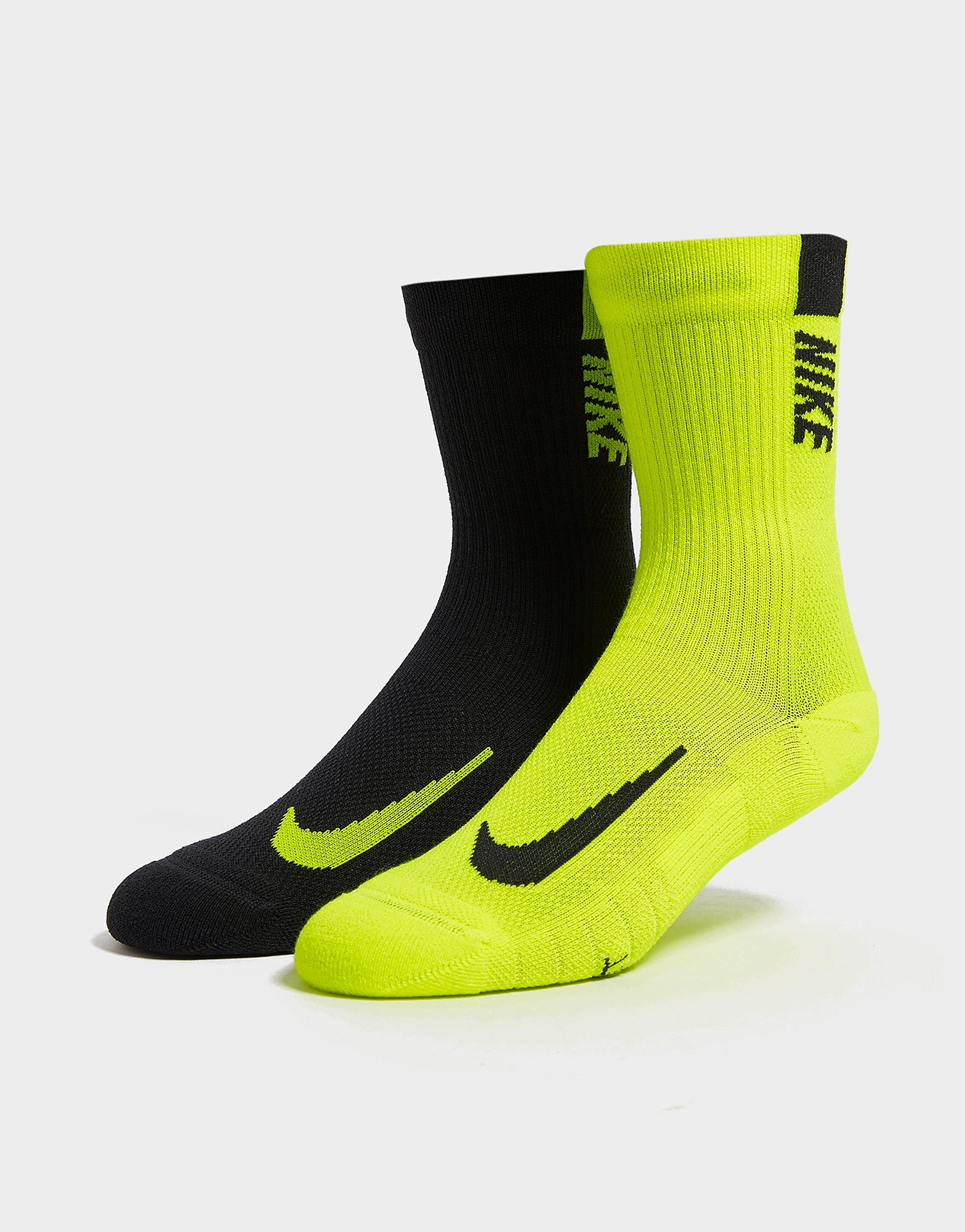 

Nike 2-Pack Multiplier Crew Training Socks - Yellow - Womens, Yellow