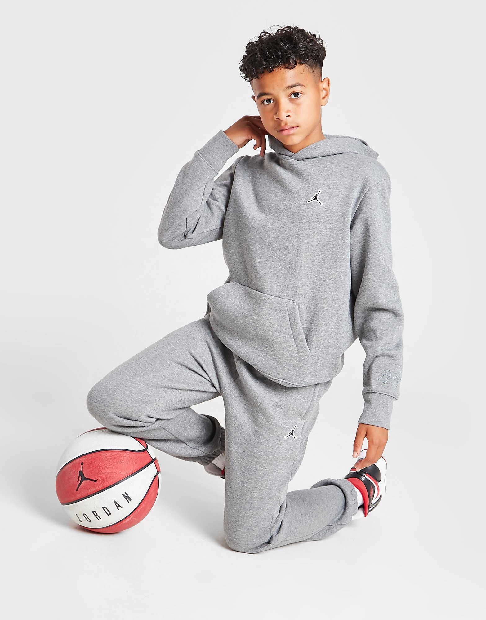 

Jordan Essential Hoodie Junior - GRY/GRY - Kids, GRY/GRY