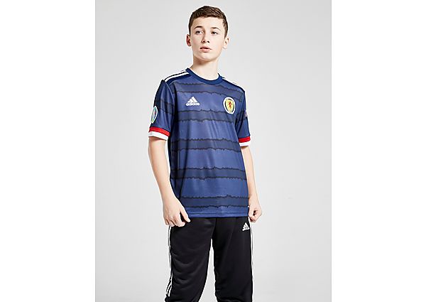 Adidas Scotland Euro 2020 Badged Home Shirt Junior - Navy - Kids, Navy