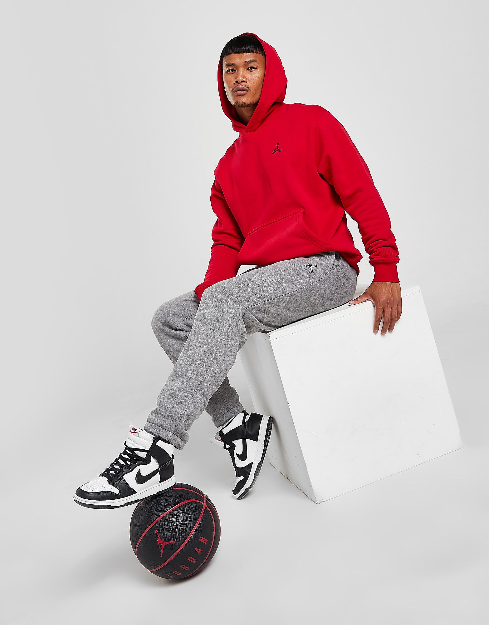 

Jordan Essential Fleece Joggers - Carbon Heather - Mens, Carbon Heather