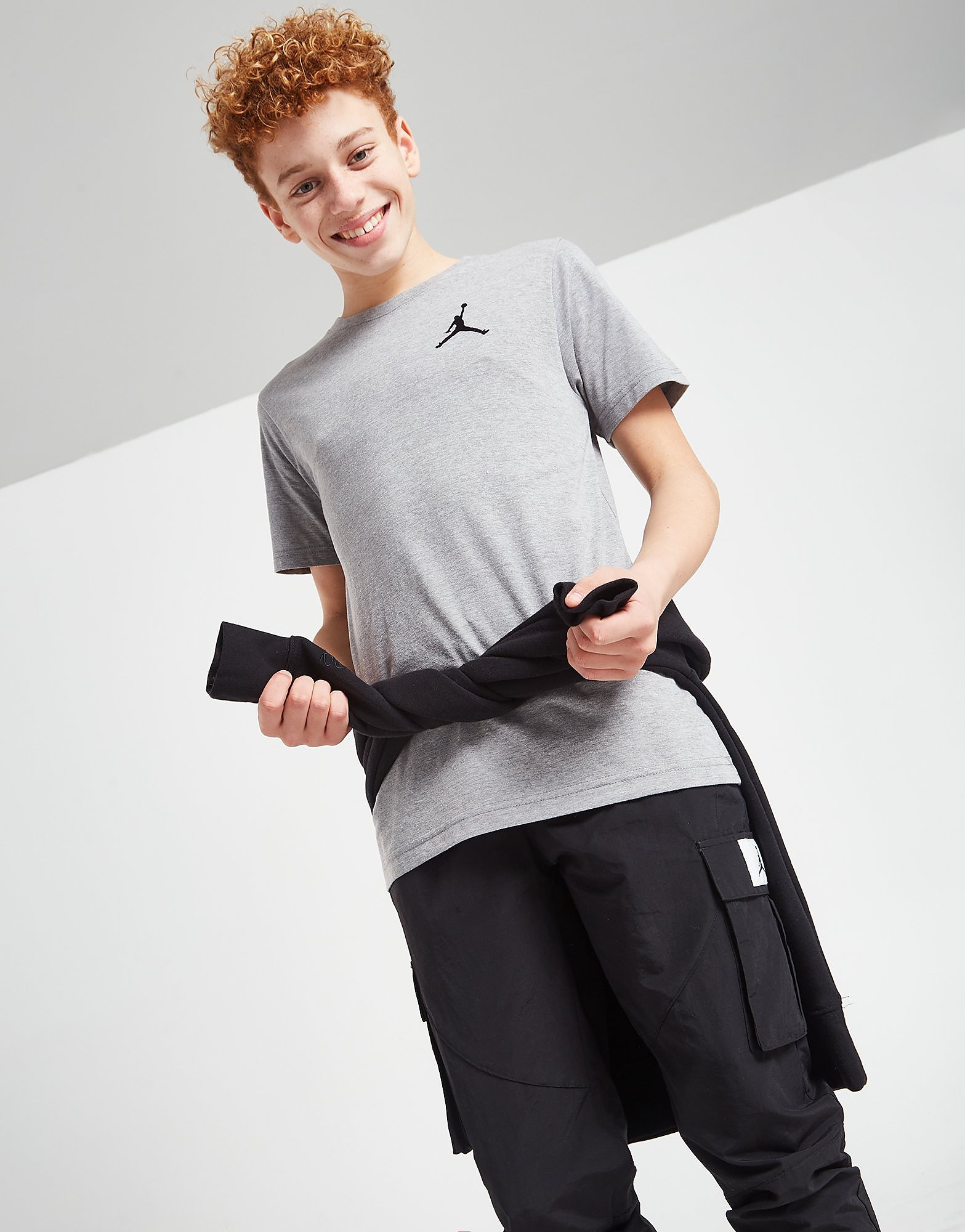 

Jordan Small Jumpman T-Shirt Junior - Grey - Kids, Grey