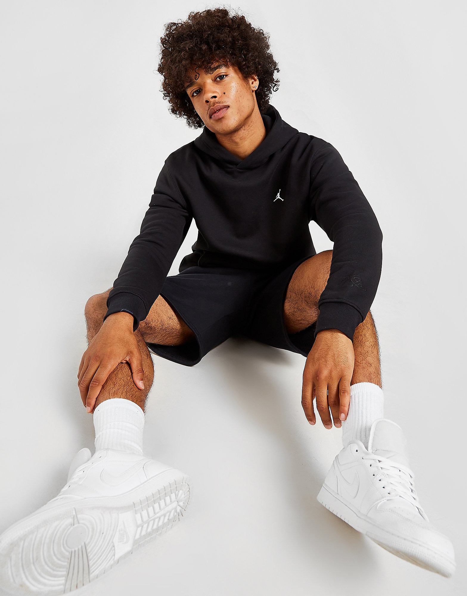 

Jordan Essential Overhead Hoodie - Black - Mens, Black