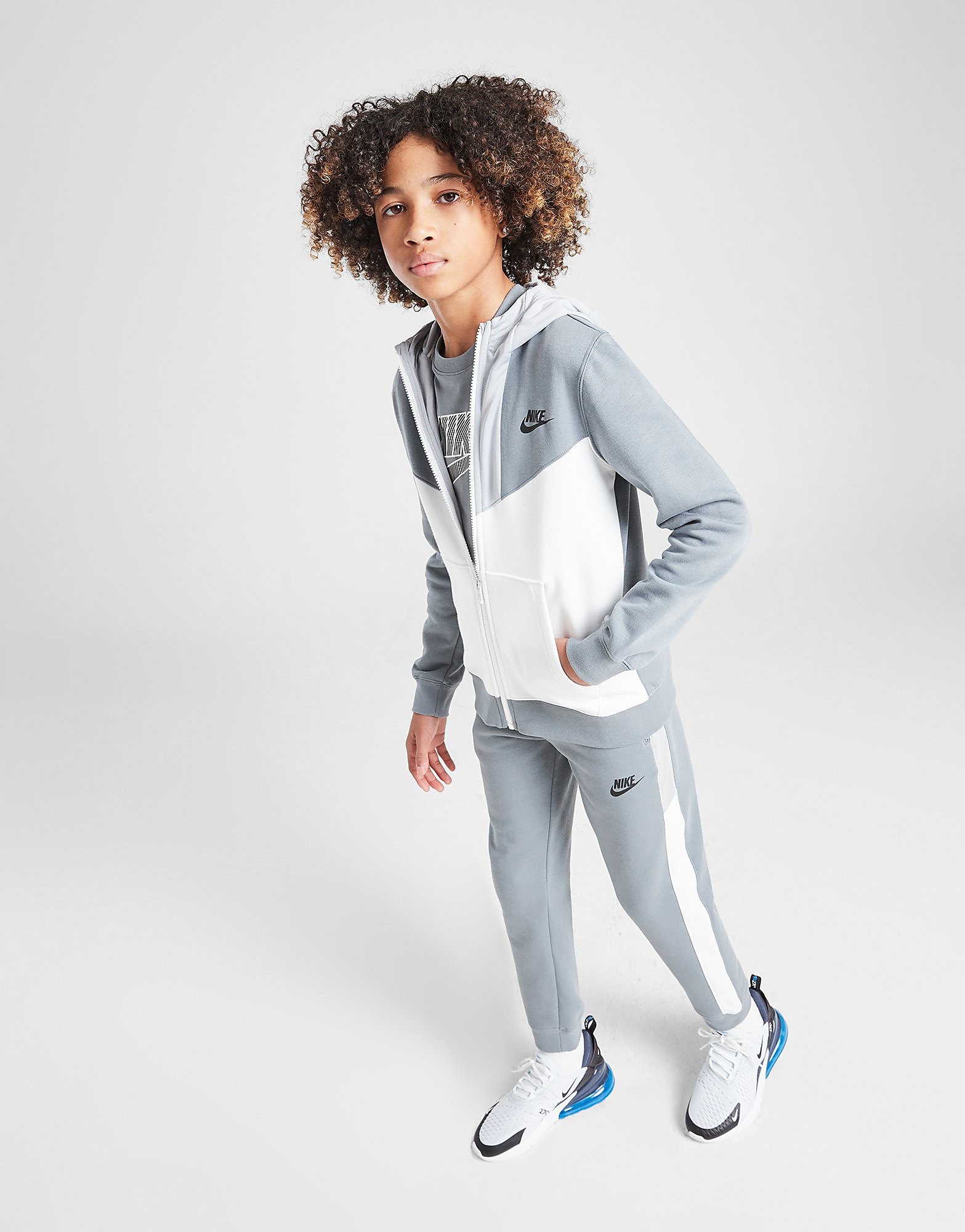 

Nike Hybrid Fleece Joggers Junior - Only at JD - Cool Grey/Wolf Grey/White/Black - Kids, Cool Grey/Wolf Grey/White/Black
