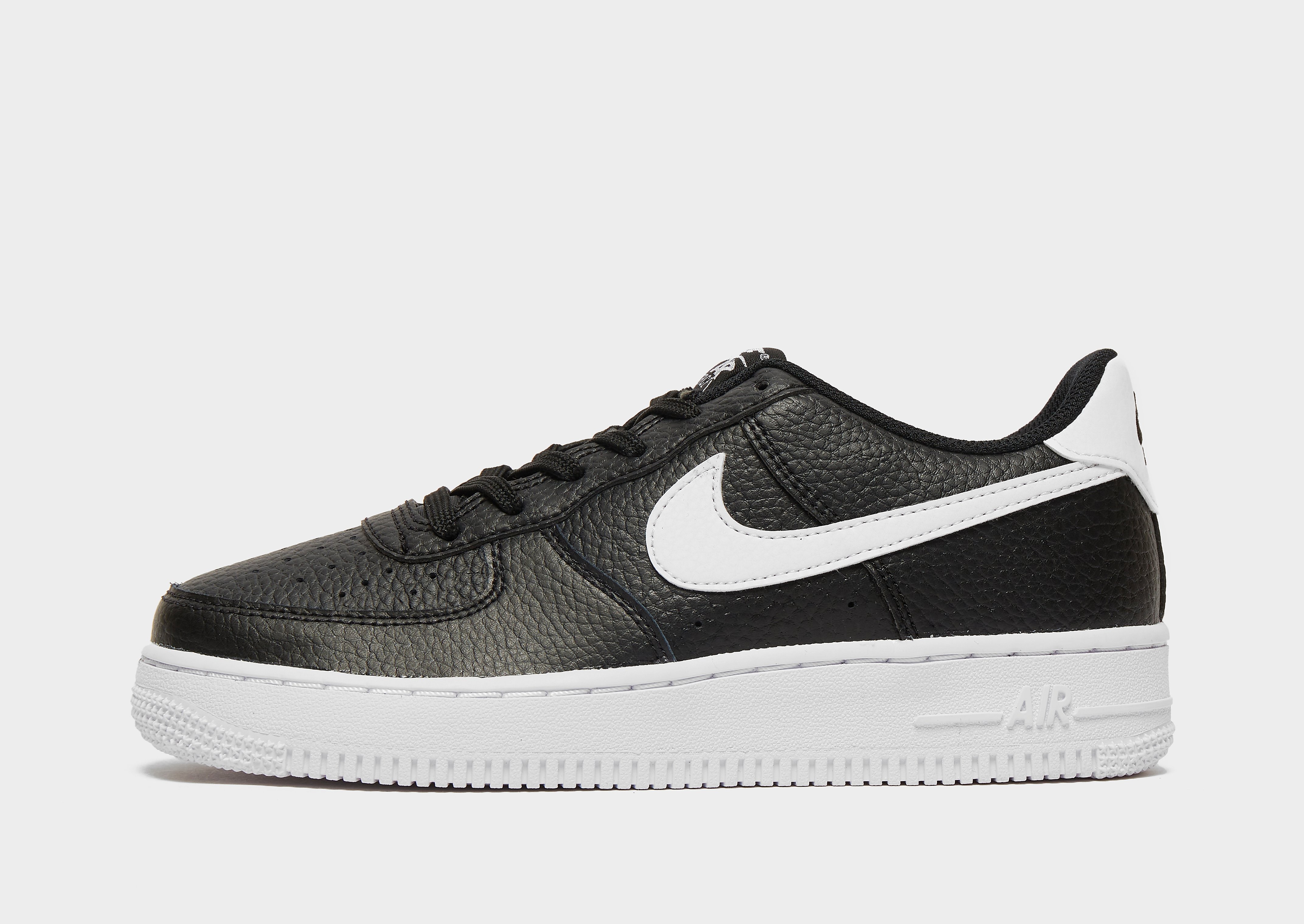 

Nike Air Force 1 Junior - Black - Kids, Black