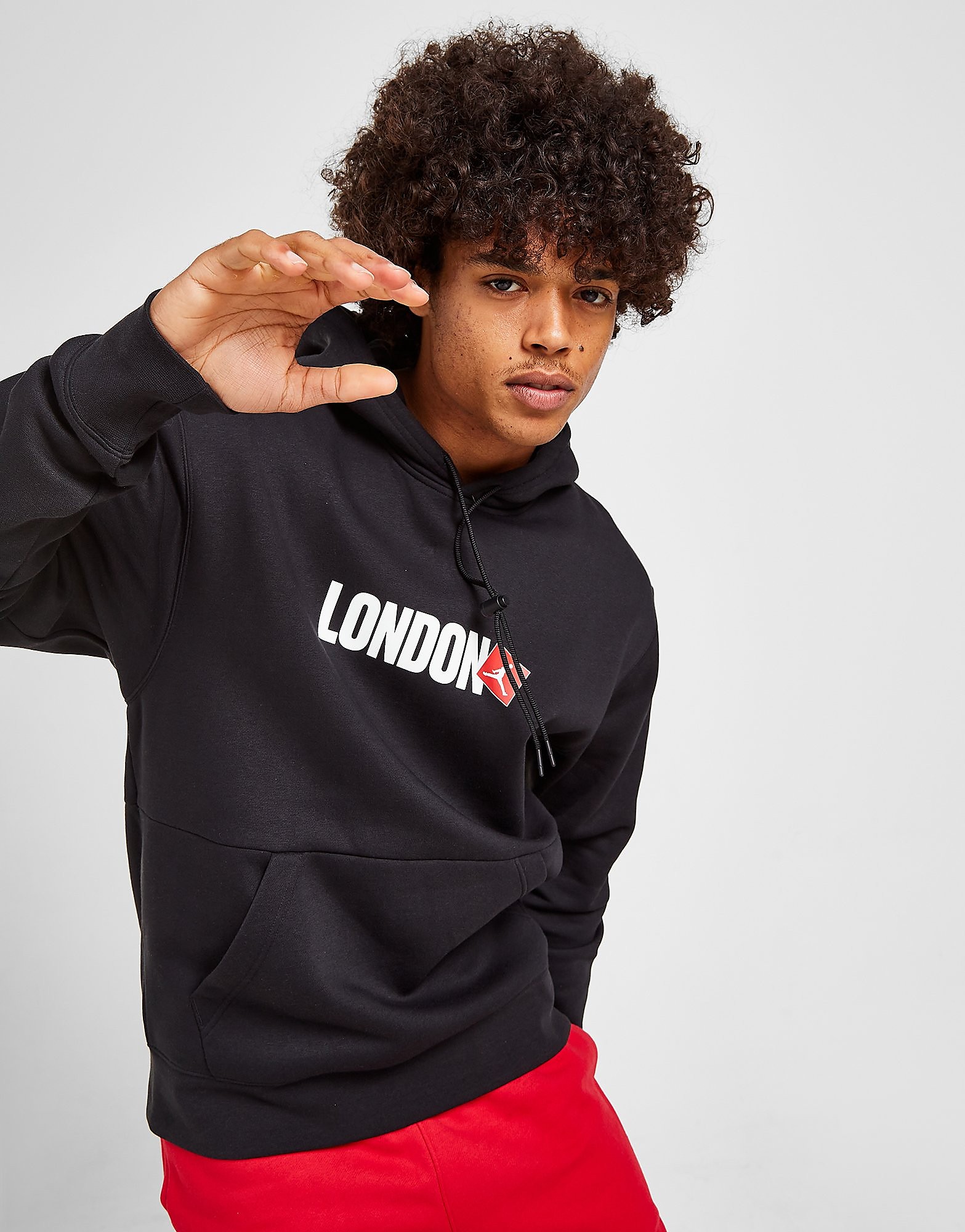 

Jordan London Hoodie - Black - Mens, Black