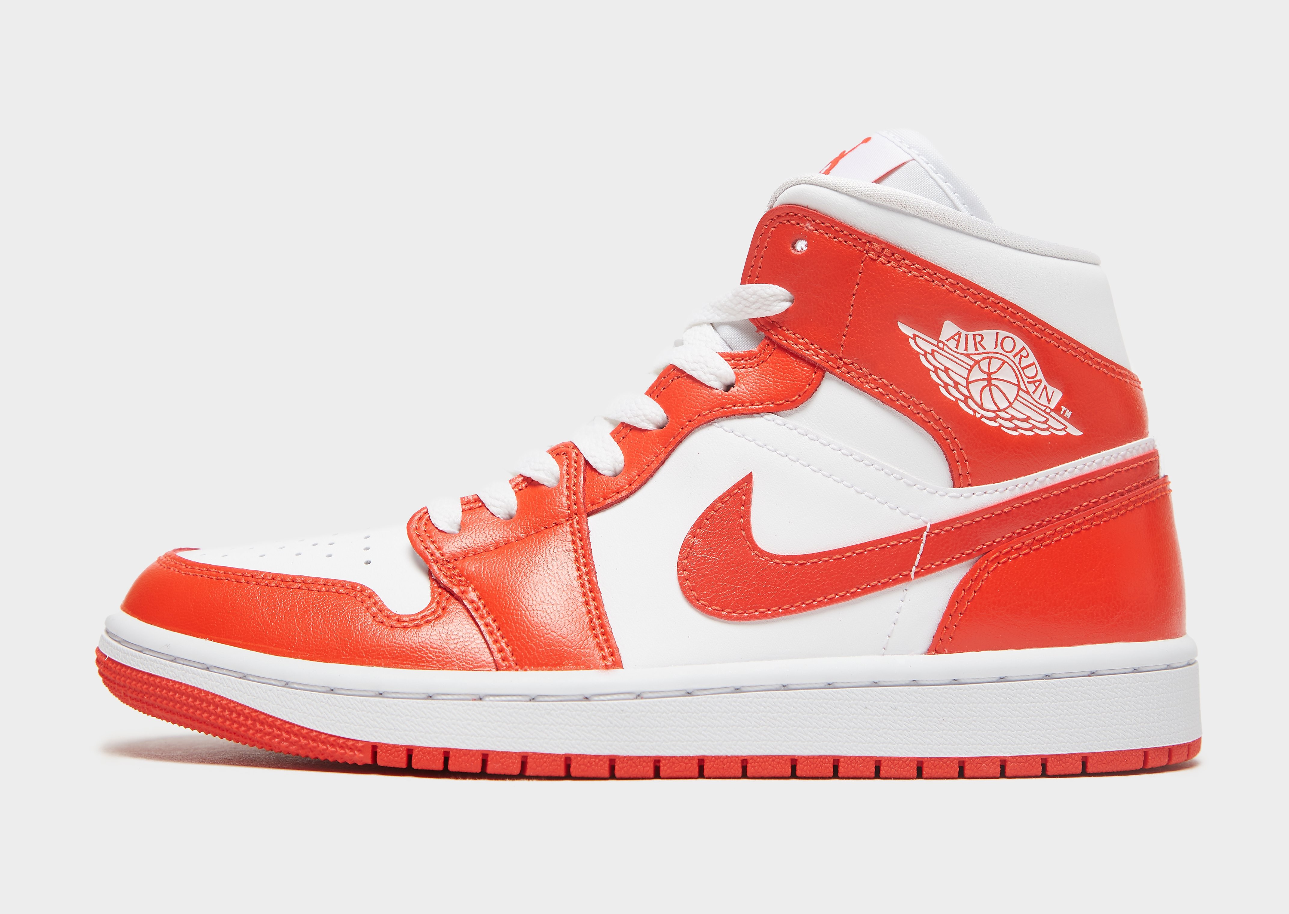 

Jordan Air 1 Mid Women's - Red/Orange, Red/Orange