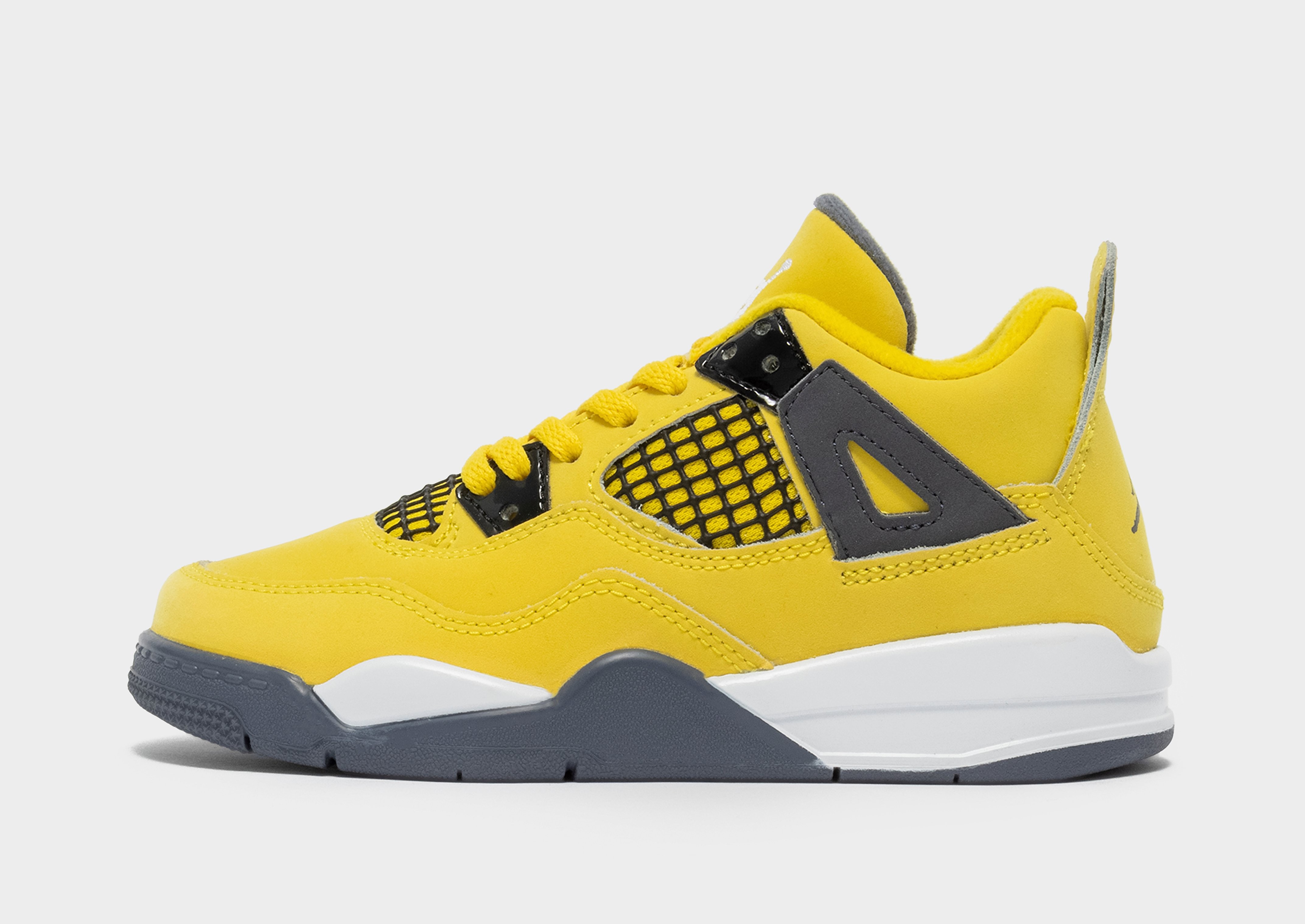 

Jordan Air 4 Retro Children - YELLOW - Kids, YELLOW