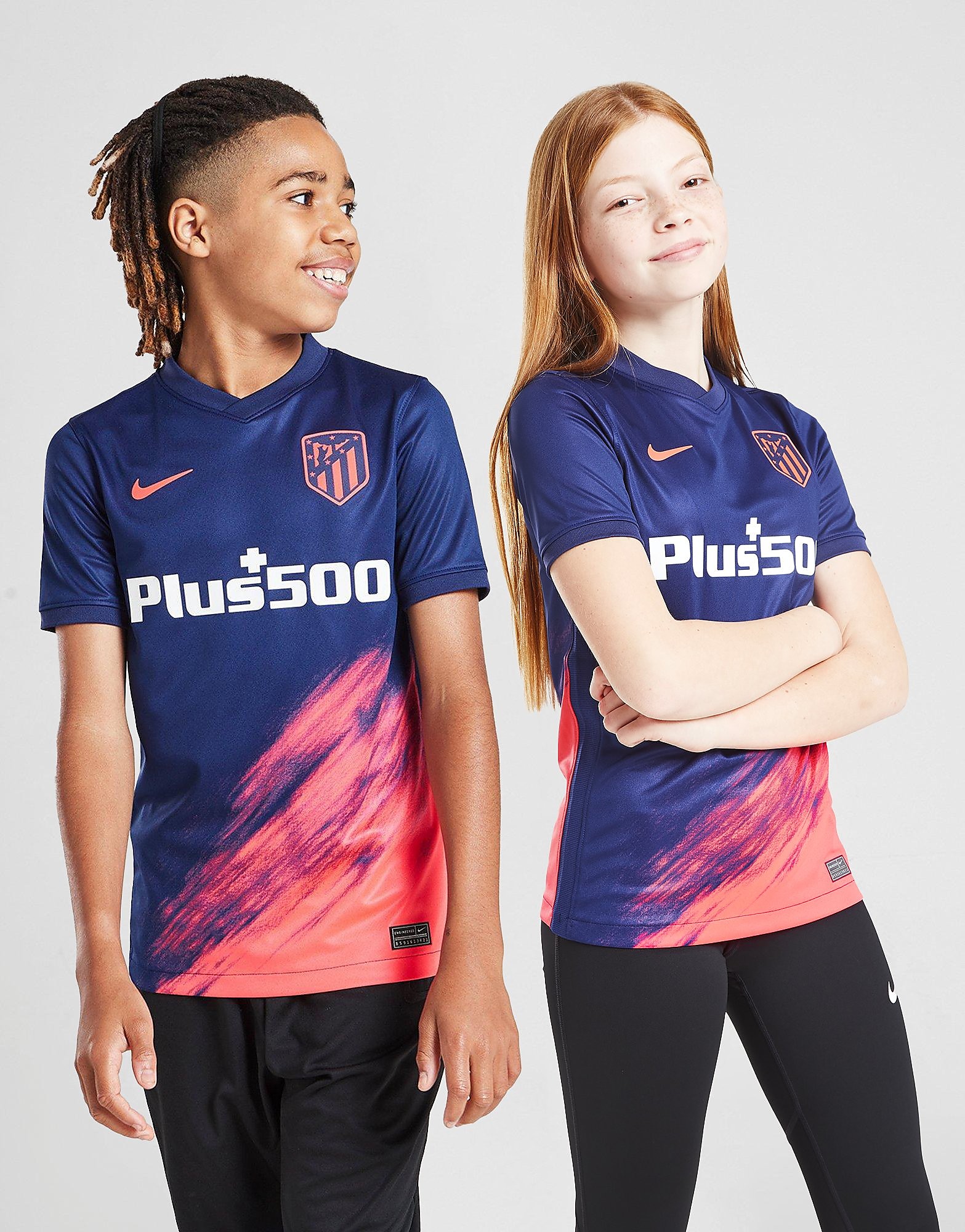 

Nike Atletico Madrid 2021/22 Away Shirt Junior - Loyal Blue/Laser Crimson/Laser Crimson - Kids, Loyal Blue/Laser Crimson/Laser Crimson
