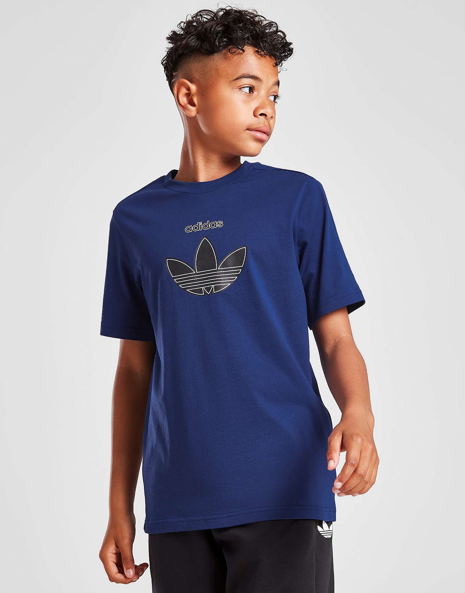 

adidas Originals SPRT Trefoil T-Shirt Junior - Blue - Kids, Blue