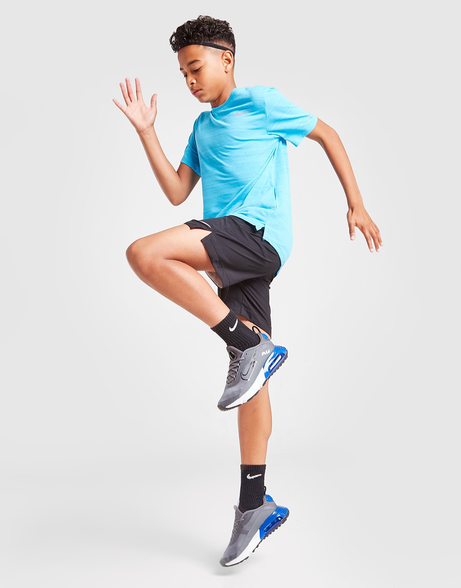 

Nike Dri-FIT Miler T-Shirt Junior - Chlorine Blue - Kids, Chlorine Blue