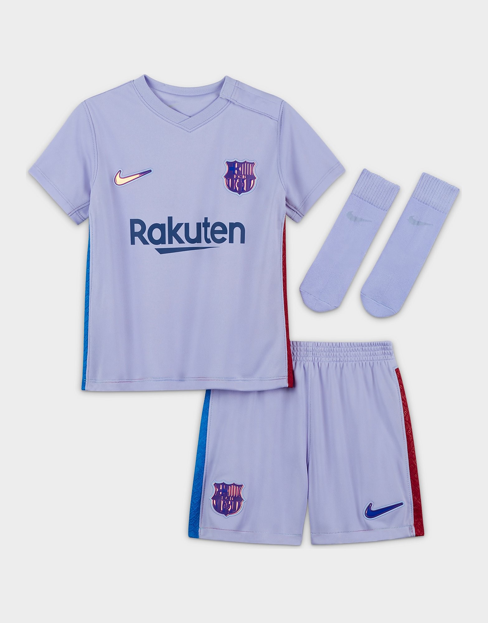 

Nike FC Barcelona 2021/22 Away Kit Infant - Purple Pulse - Kids, Purple Pulse