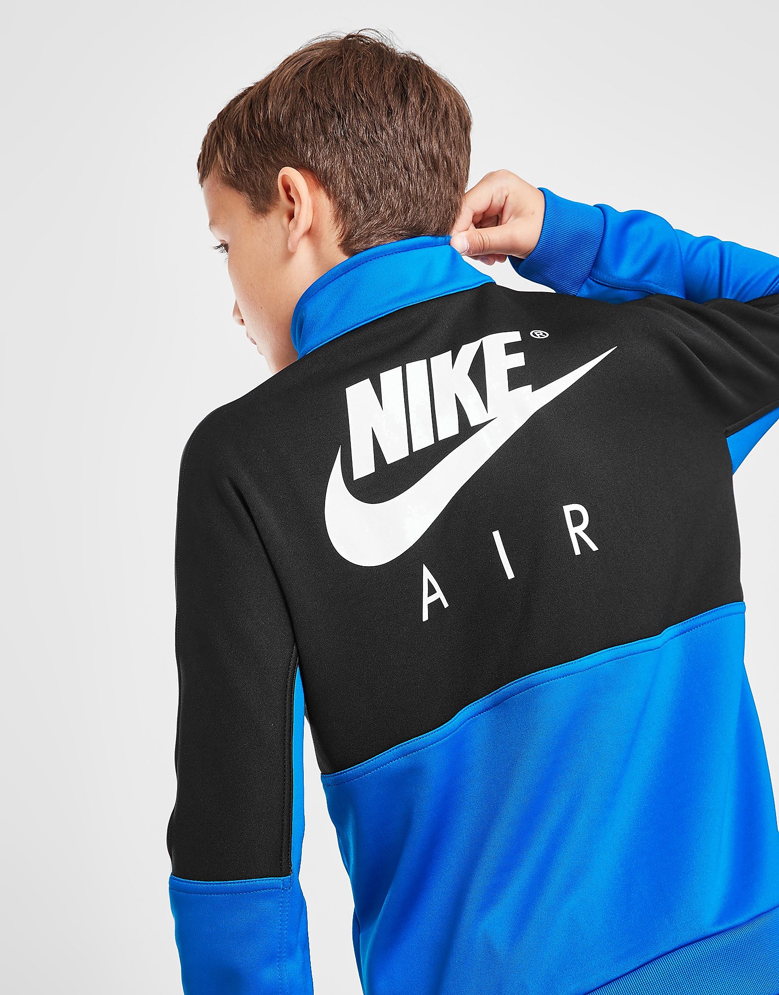 

Nike Air Tracksuit Junior - Signal Blue/Dark Obsidian/White/Black - Kids, Signal Blue/Dark Obsidian/White/Black