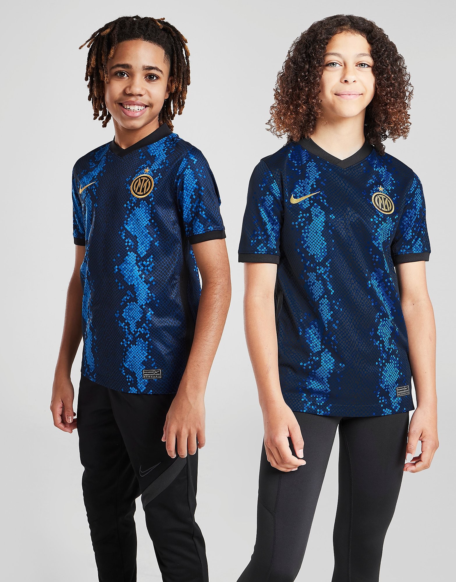 

Nike Inter Milan 2021/22 Home Shirt Junior - Blue Spark/Blue Spark/Truly Gold - Kids, Blue Spark/Blue Spark/Truly Gold