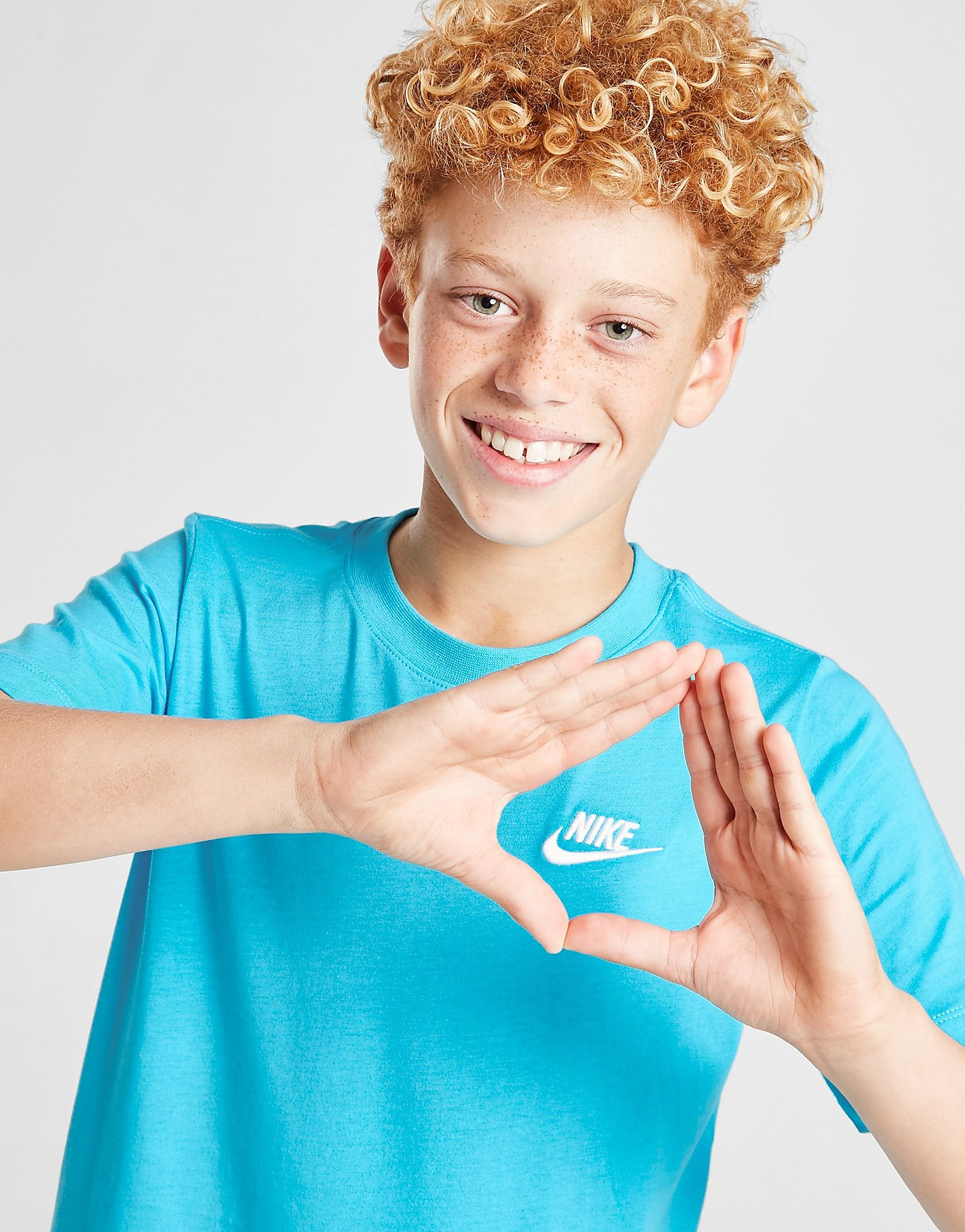 

Nike Small Logo T-Shirt Junior - Blue - Kids, Blue