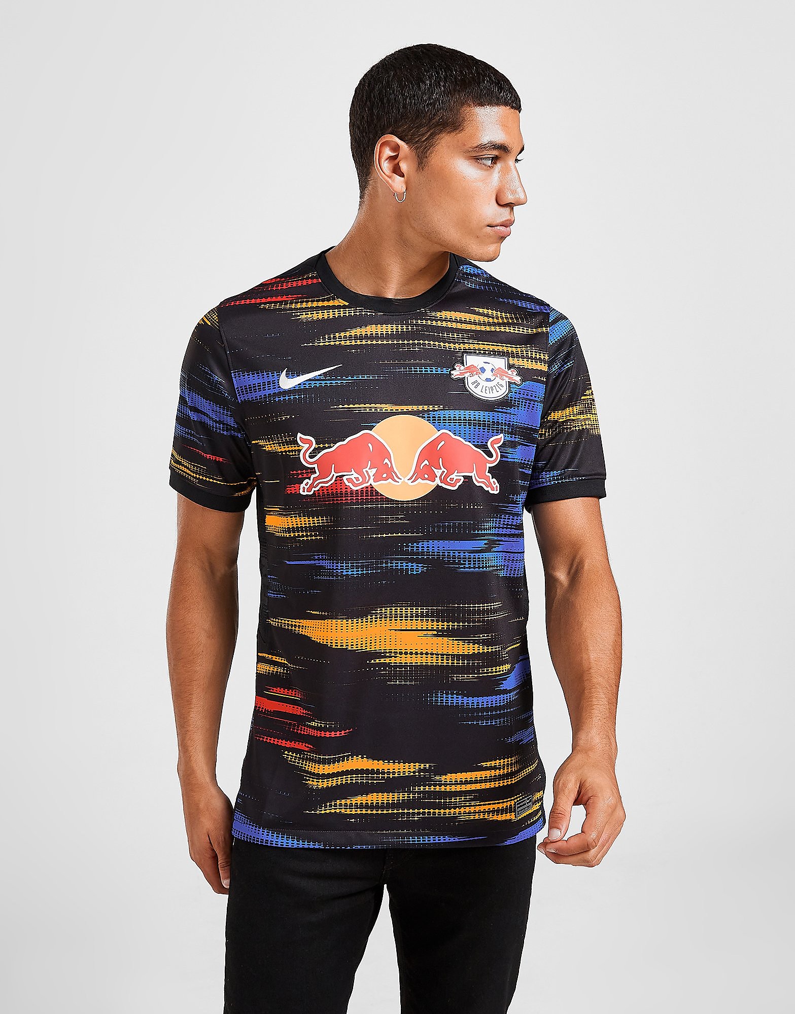 

Nike RB Leipzig 2021/22 Away Shirt - Black/White - Mens, Black/White