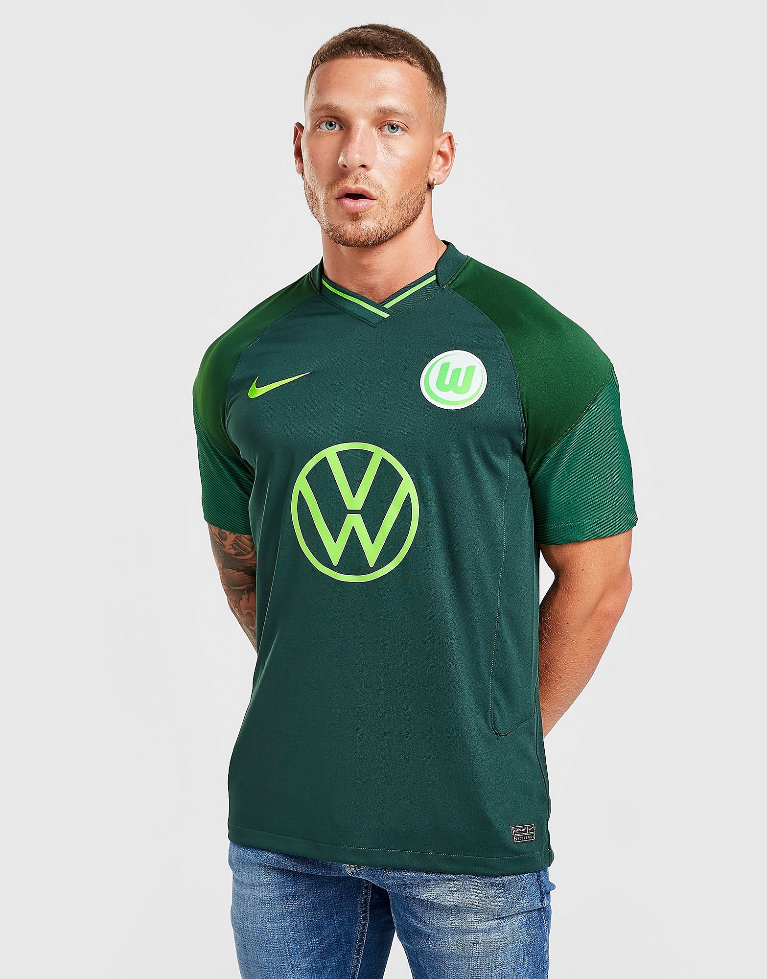 

Nike VfL Wolfsburg 2021/22 Away Shirt - Pro Green/Cosmic Bonsai/Gorge Green/Sub Lime - Mens, Pro Green/Cosmic Bonsai/Gorge Green/Sub Lime