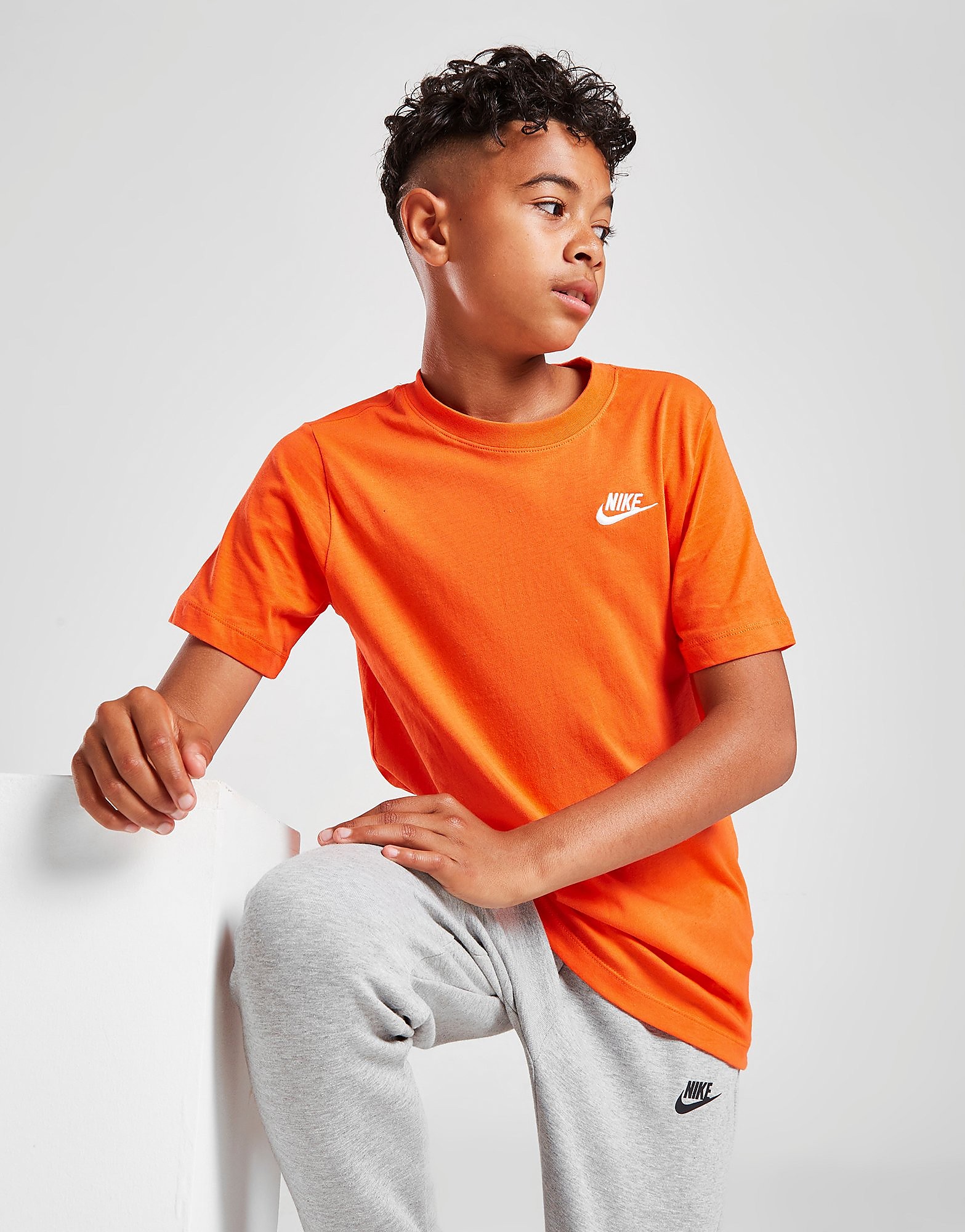 

Nike Small Logo T-Shirt Junior - Orange - Kids, Orange