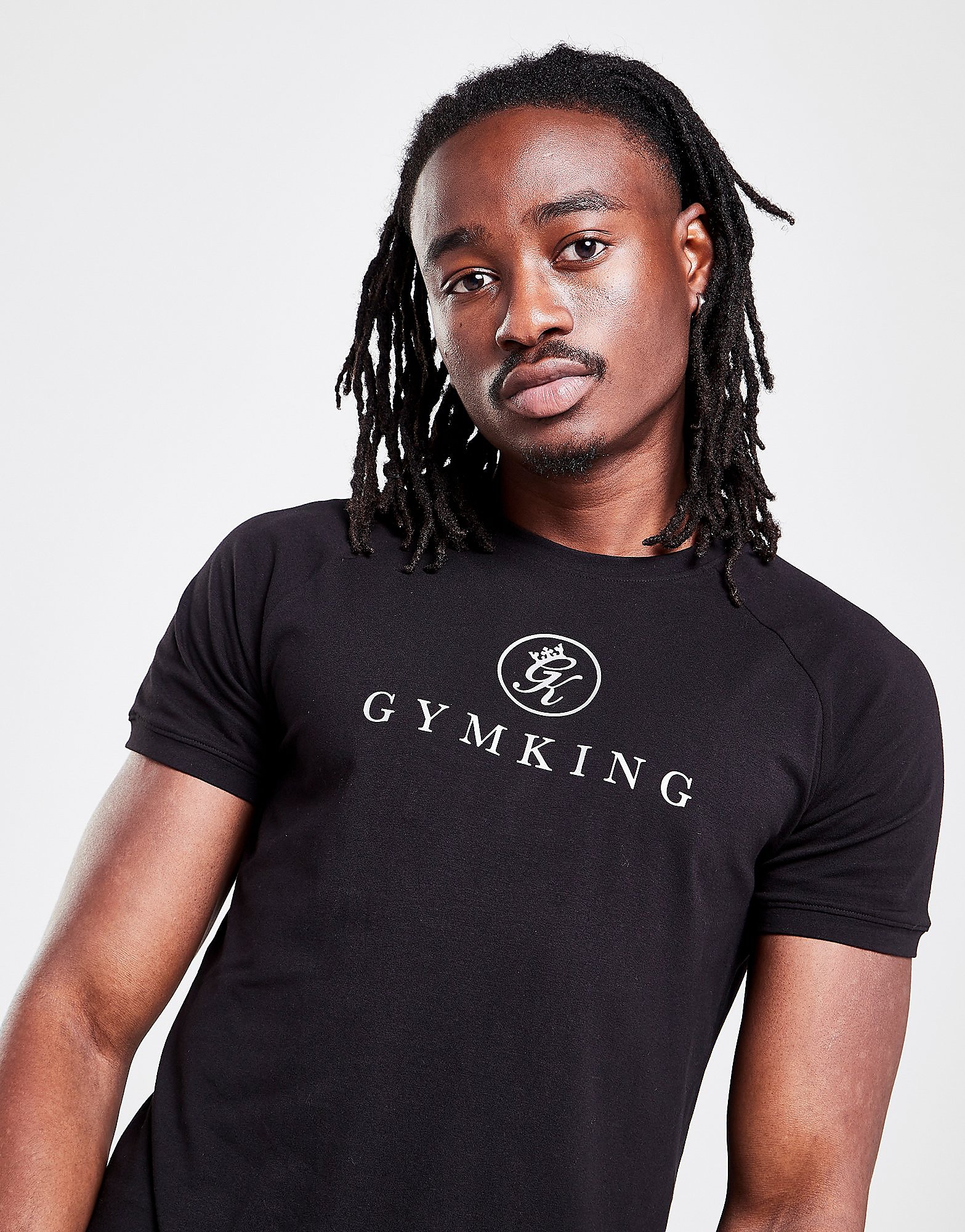 

Gym King Sport Pro Logo T-Shirt - Black - Mens, Black