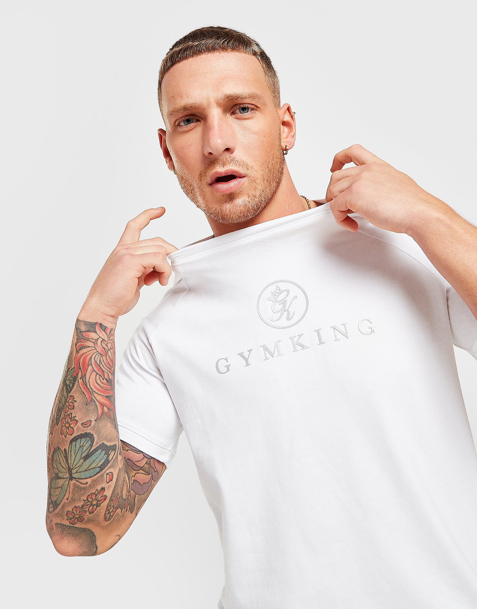 

Gym King Sport Pro Logo T-Shirt - White - Mens, White