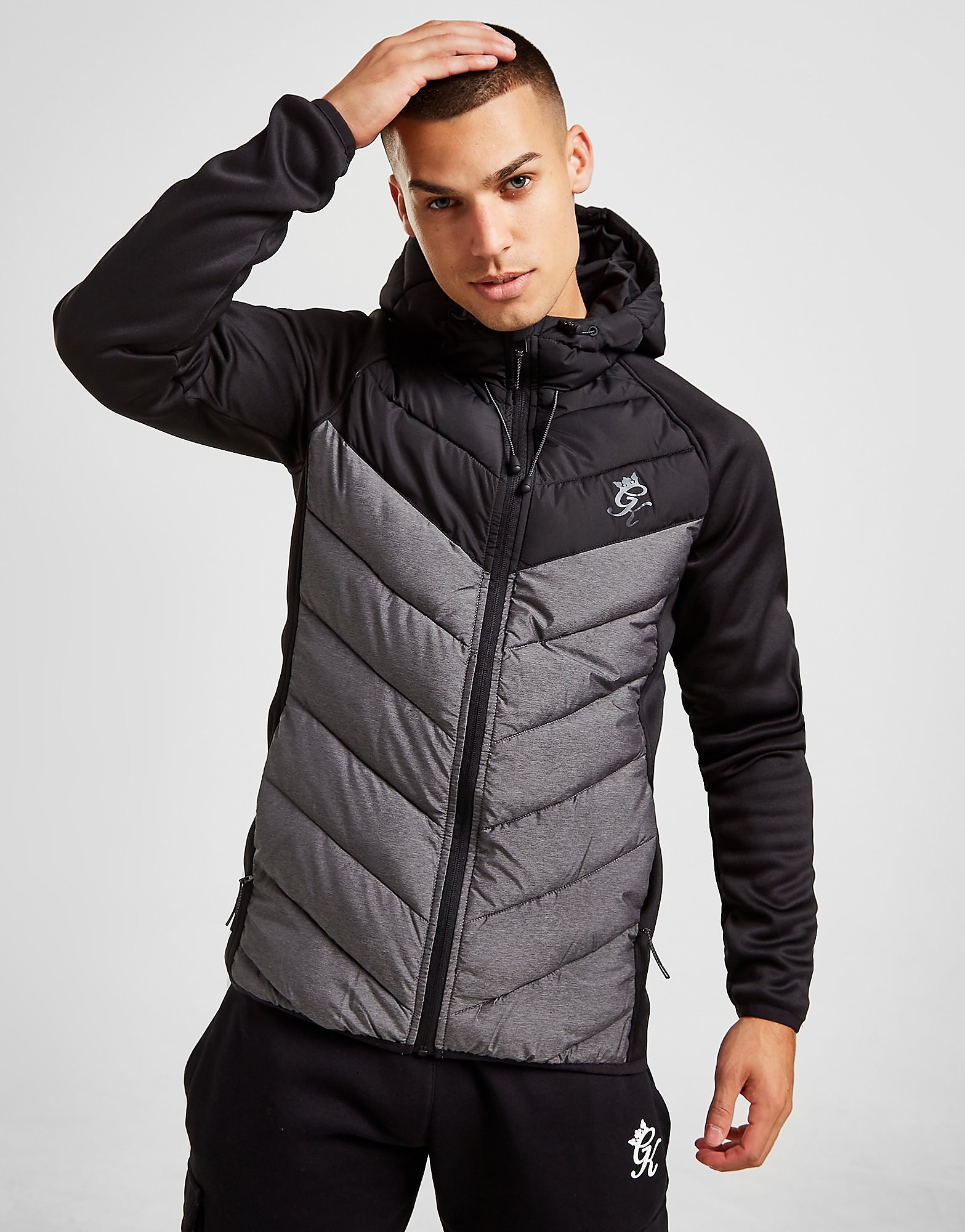 

Gym King Bones Jacket - Black - Mens, Black