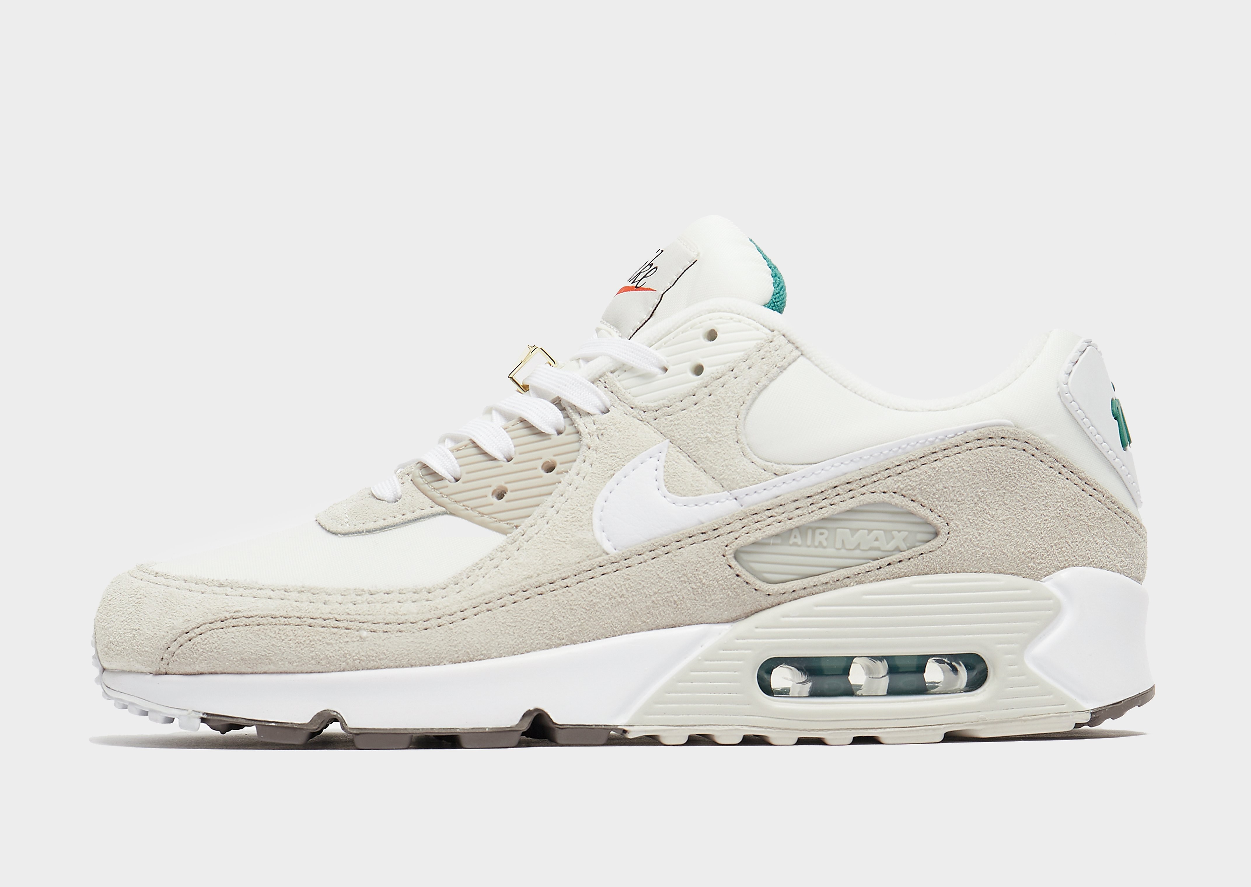 

Nike Air Max 90 - Sail/Cream II/Light Bone/White/White - Mens, Sail/Cream II/Light Bone/White/White