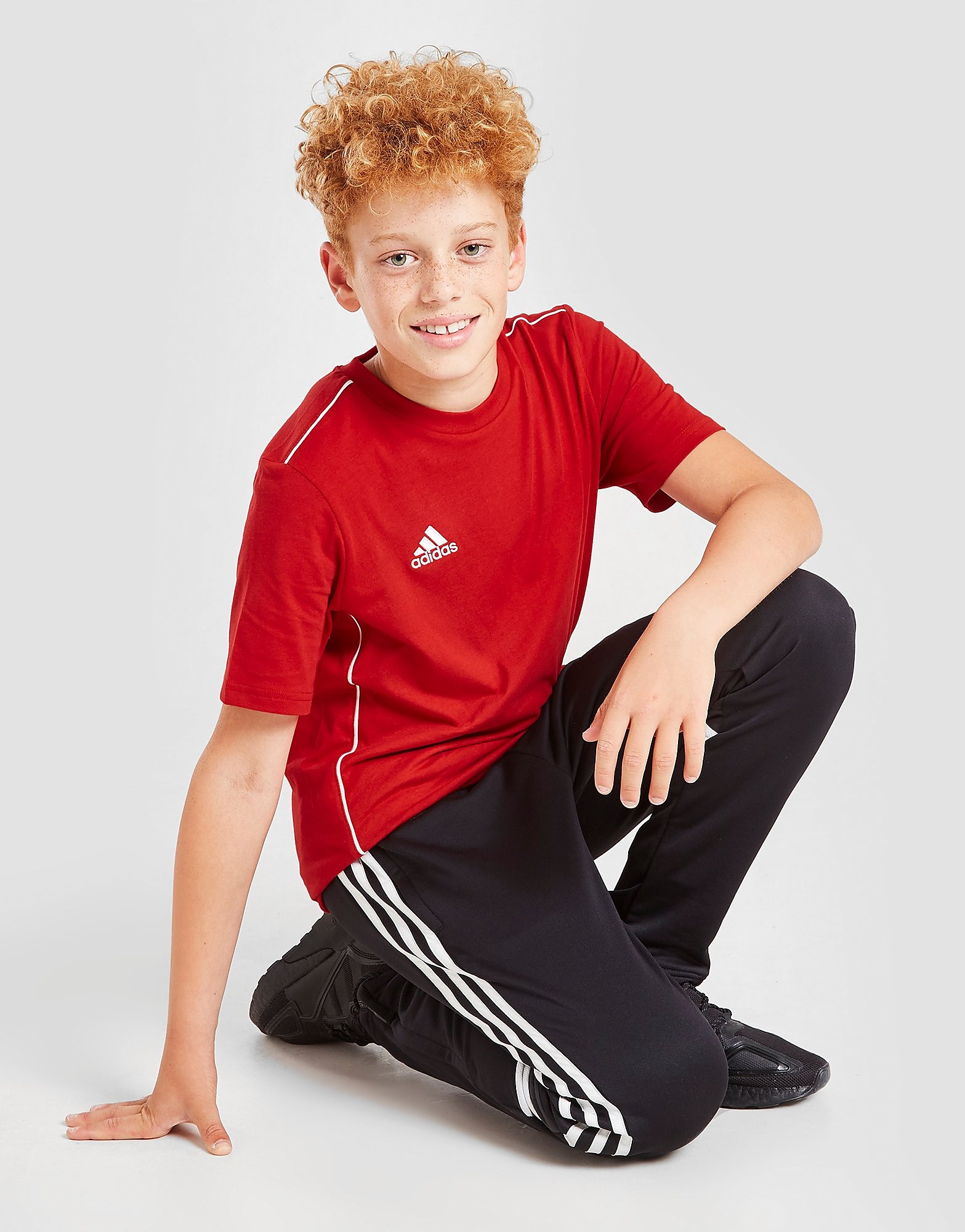 

adidas Core 18 T-Shirt Junior - Red - Kids, Red