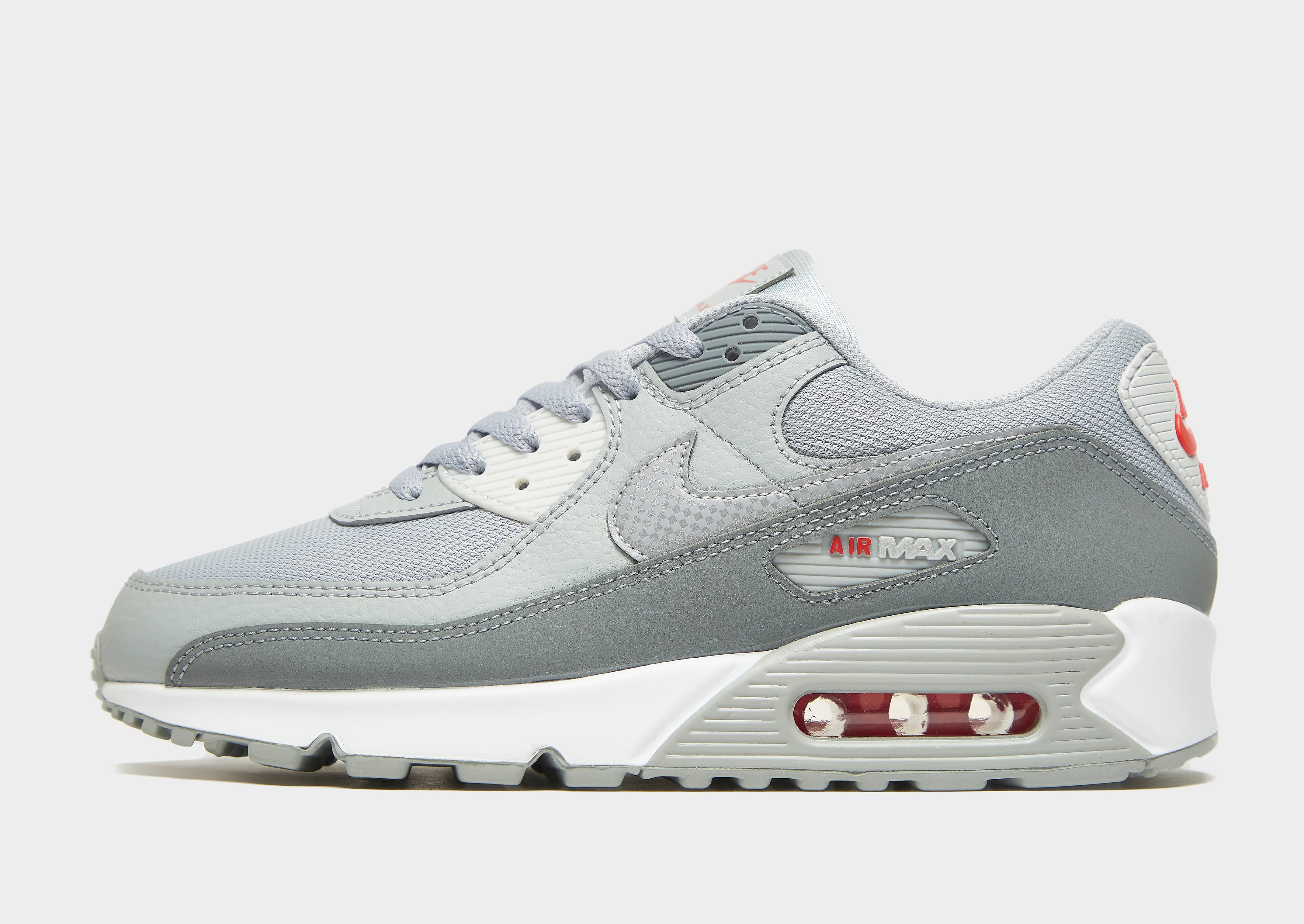 

Nike Air Max 90 - Only at JD - Light Smoke Grey/Smoke Grey/Photon Dust/Reflect Silver - Mens, Light Smoke Grey/Smoke Grey/Photon Dust/Reflect Silver