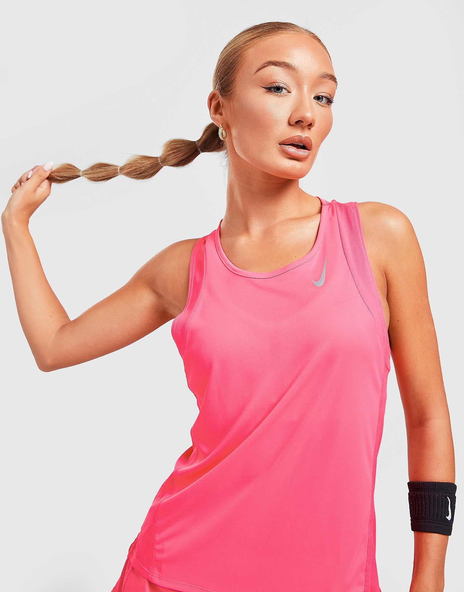 

Nike Running Raceday Singlet Tank Top - Hyper Pink - Womens, Hyper Pink