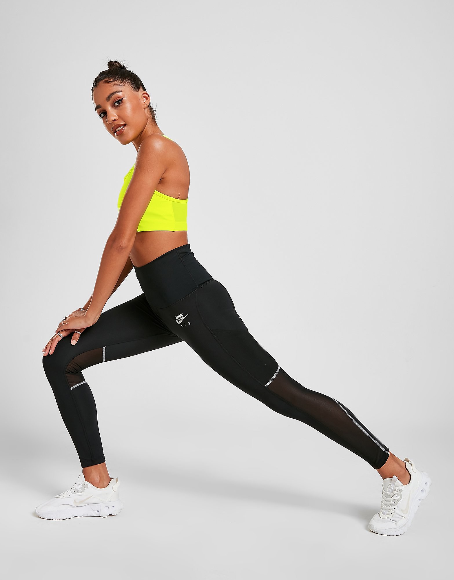 

Nike Running Air Tights - Black/White - Womens, Black/White