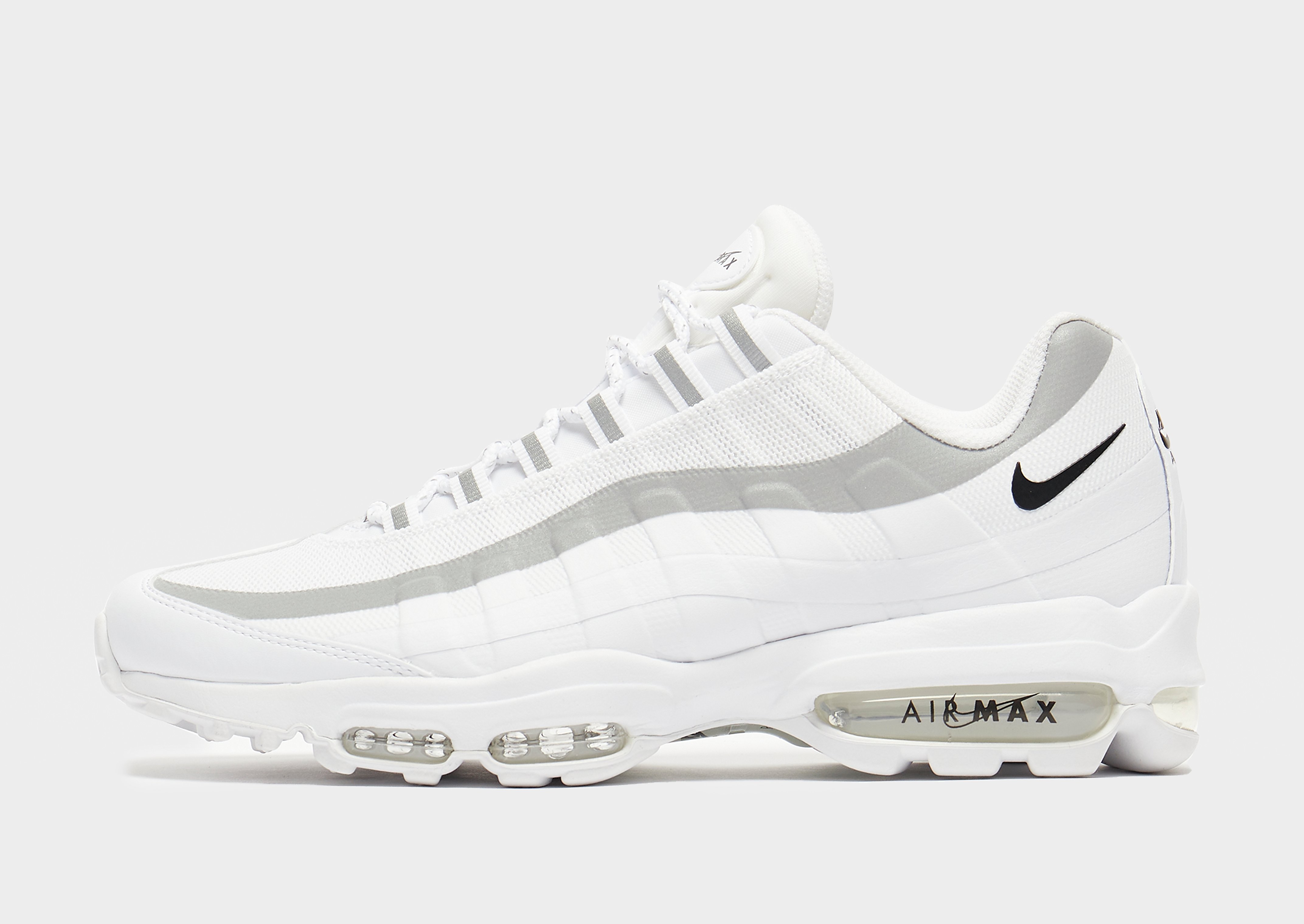 Nike Air Max 95 Ultra - Only at JD - White - Mens, White