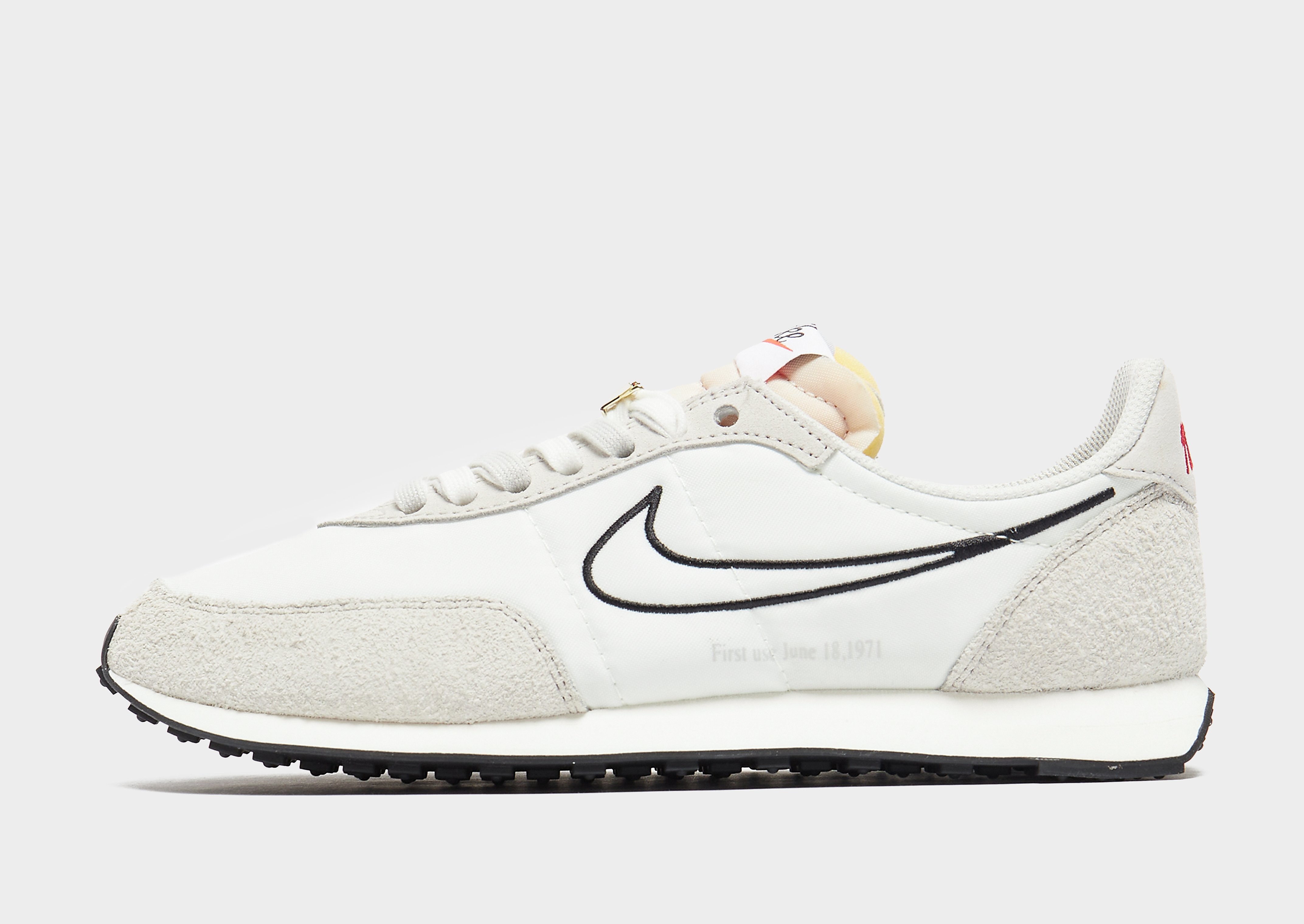 Nike 'First Use' Waffle Trainer 2 - Sail/Light Bone/Sail/Black - Mens, Sail/Light Bone/Sail/Black