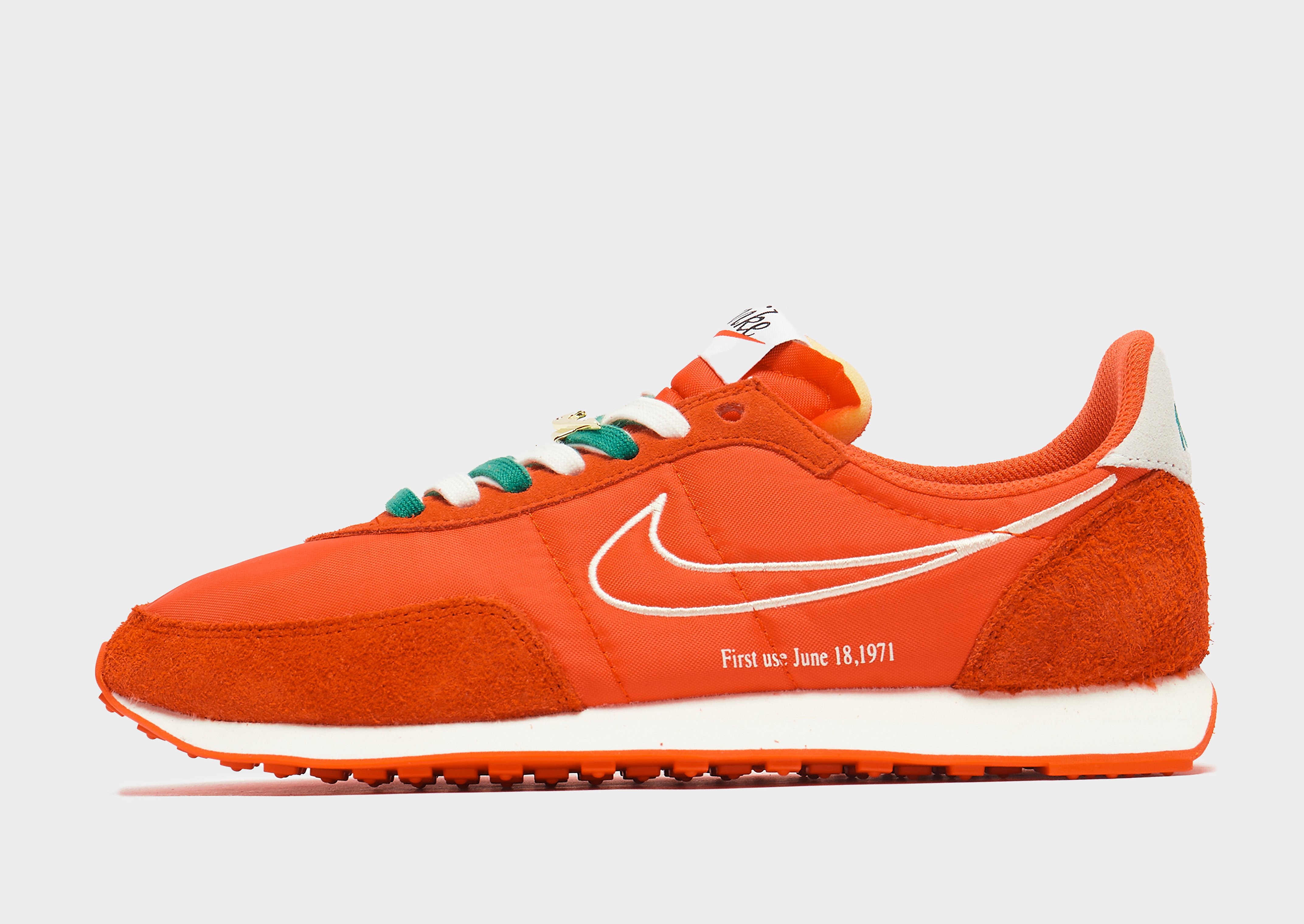 

Nike 'First Use' Waffle Trainer 2 - Orange/Orange/Orange/Sail - Mens, Orange/Orange/Orange/Sail