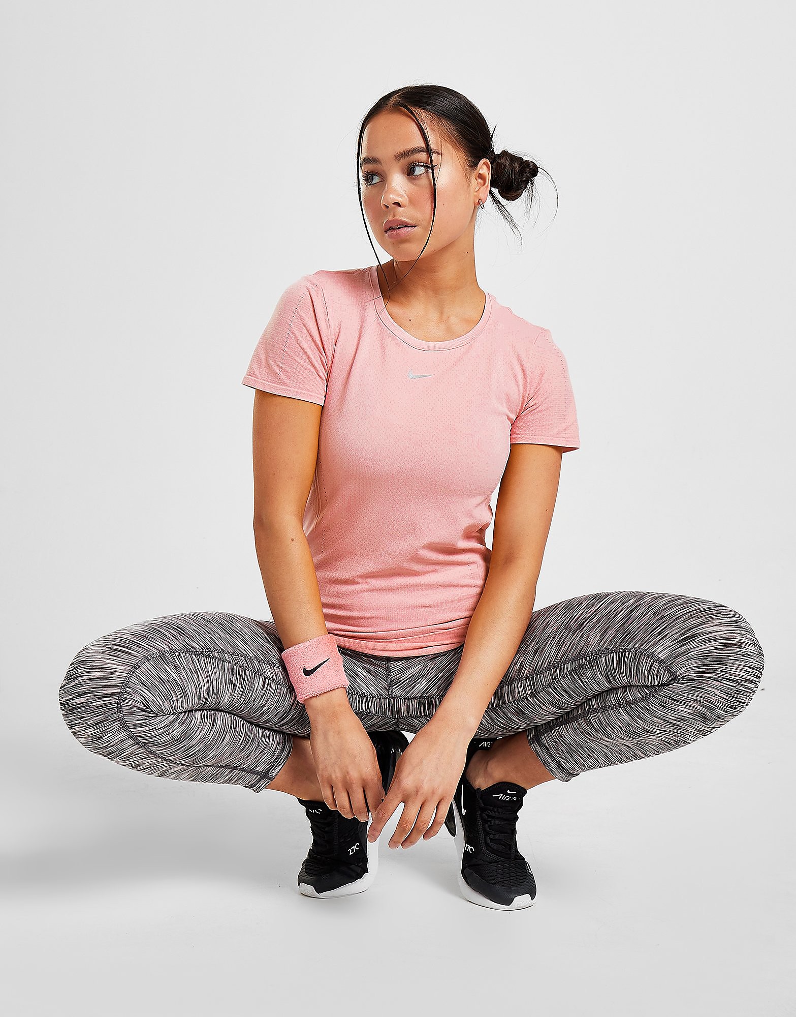 

Nike Training One Seamless Top - Pink Glaze - Womens, Pink Glaze
