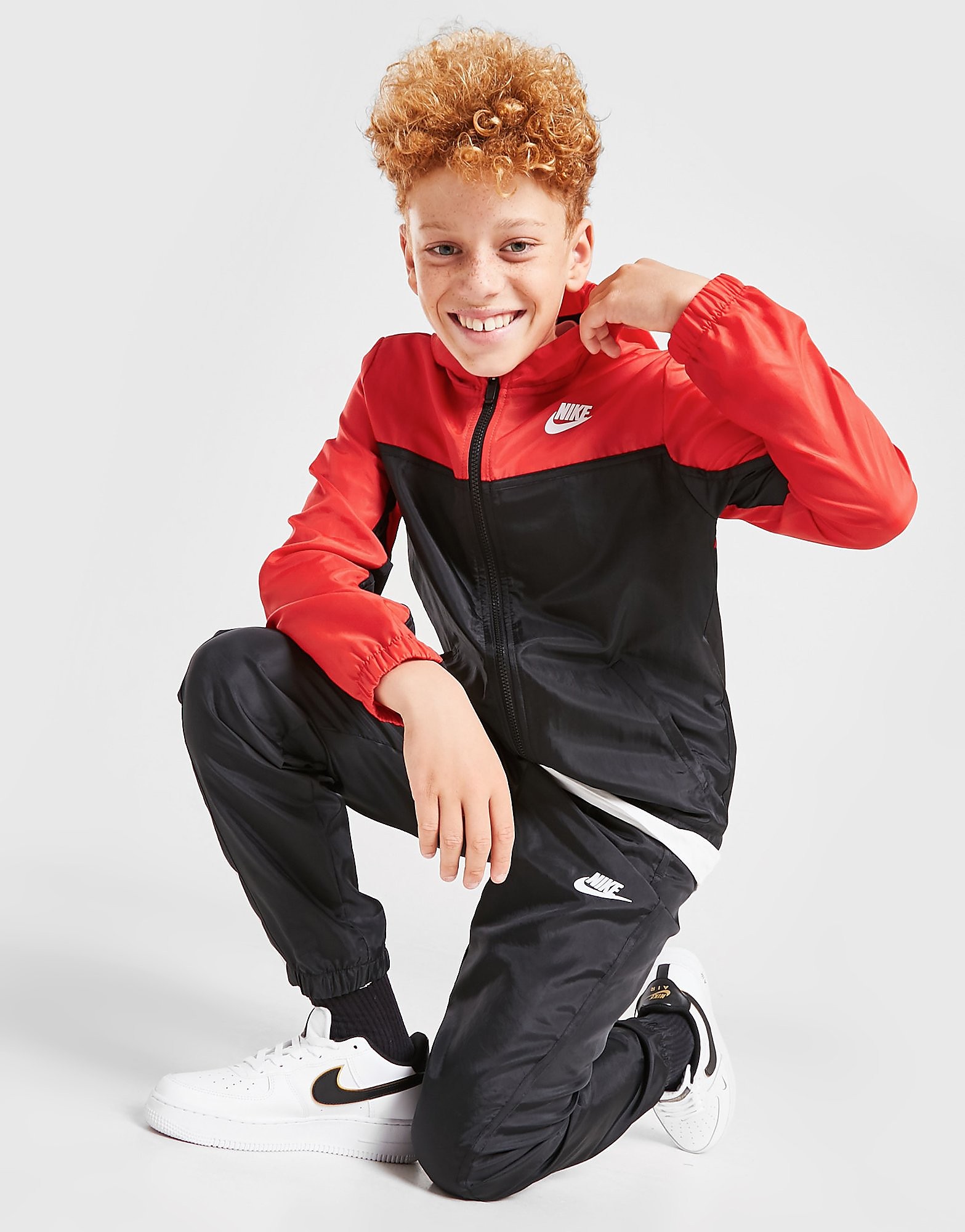

Nike Woven Tracksuit Junior - University Red/Black/Black/White/Red - Kids, University Red/Black/Black/White/Red
