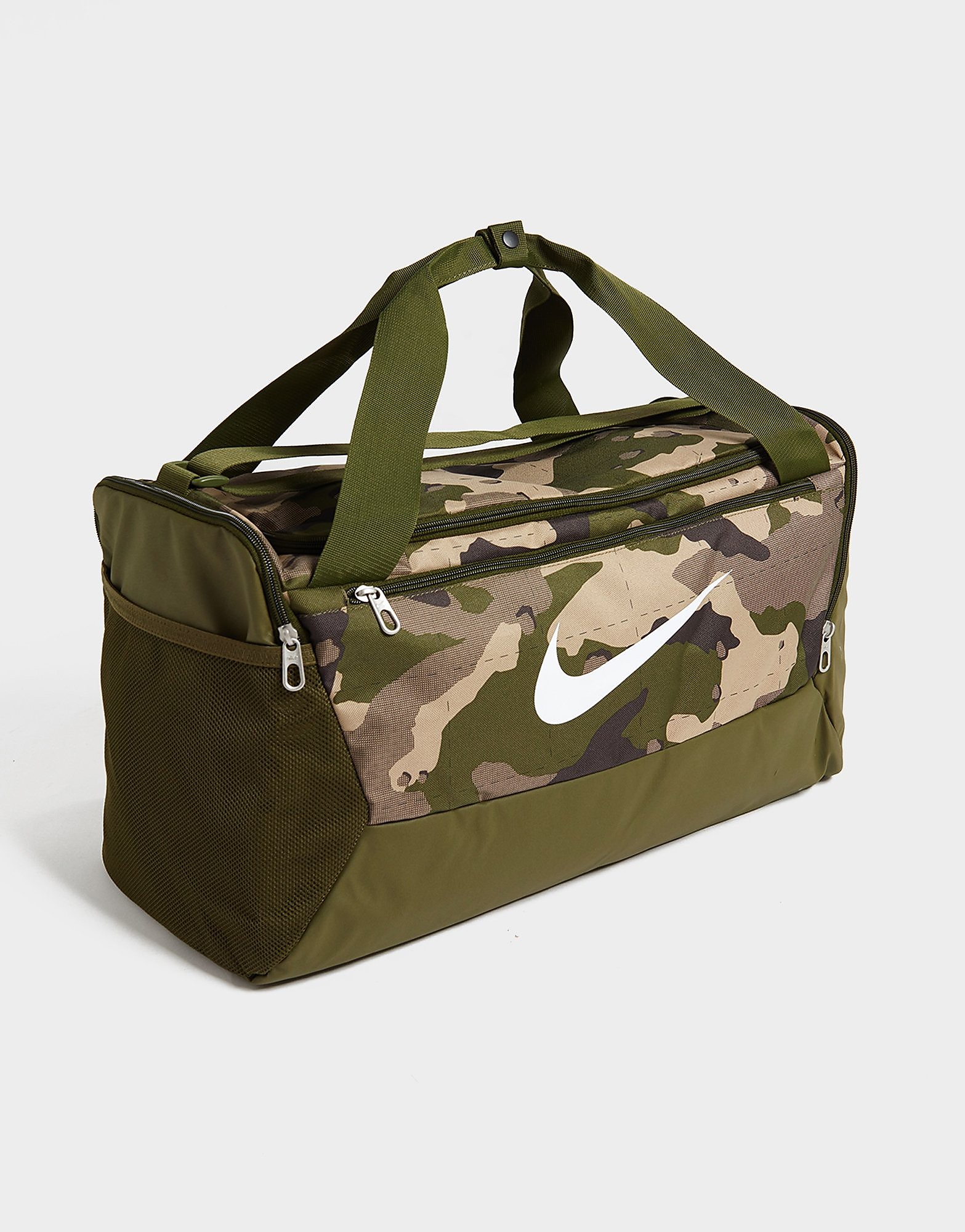 

Nike Small Brasilia Bag - Khaki/Rough Green/White - Womens, Khaki/Rough Green/White