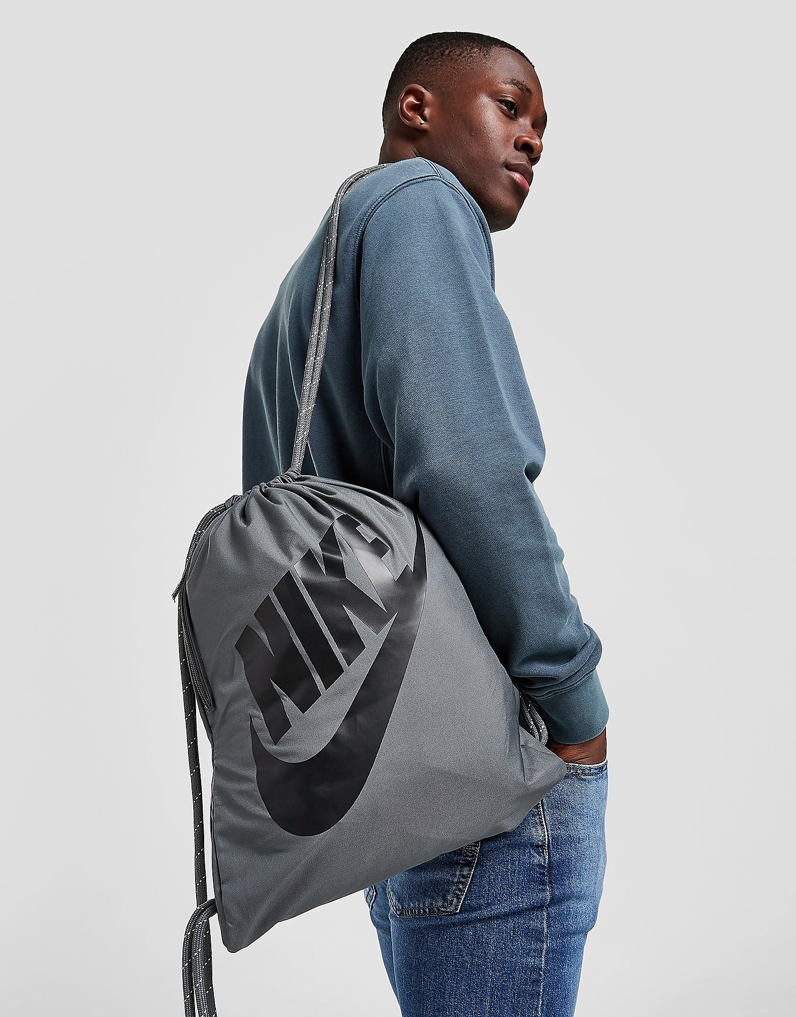 

Nike Heritage 2.0 Gymsack - Grey - Kids, Grey